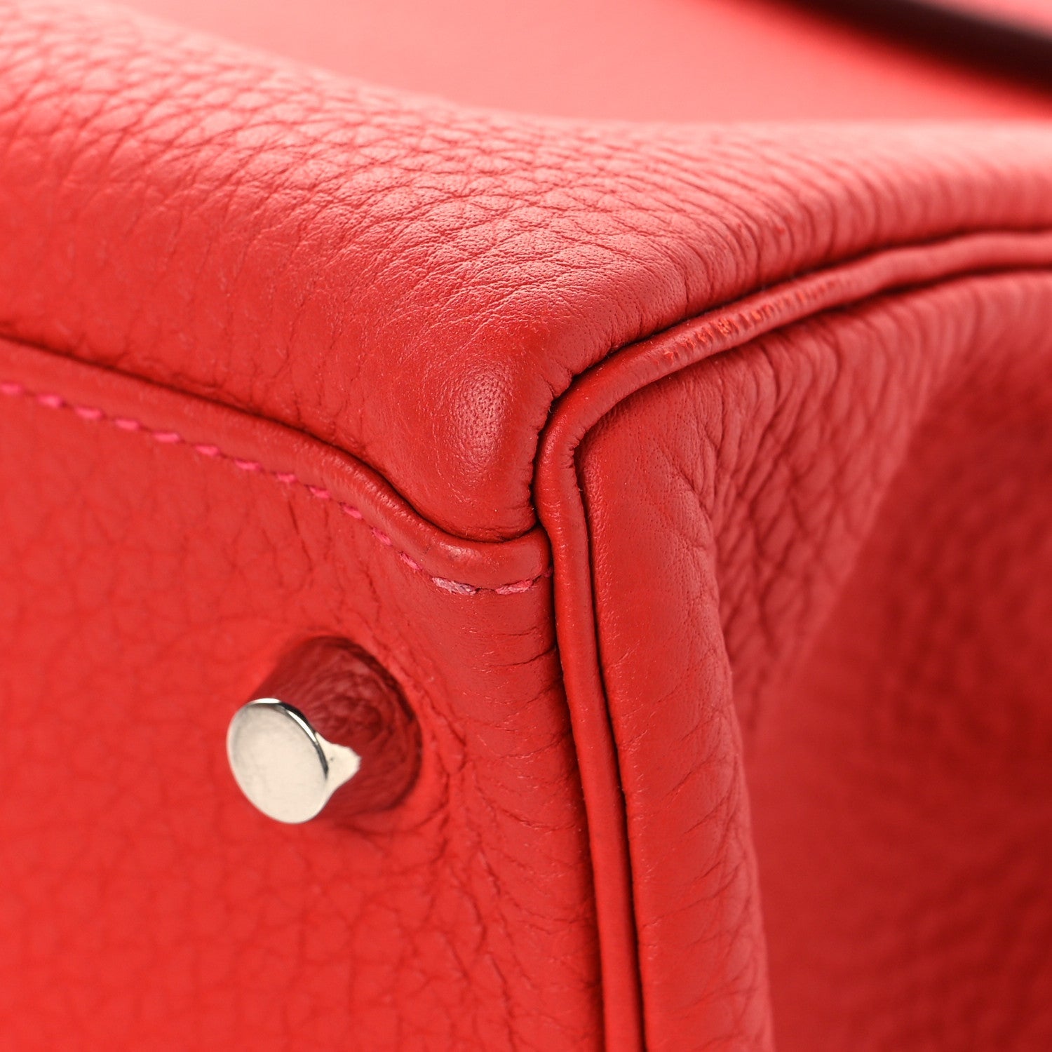 エルメス ケリー32 内縫い Rouge Casaque トゴ シルバー金具 HERMES KELLY32 RETOURNE ROUGE CASAQUE TOGO SILVER HARDWARE