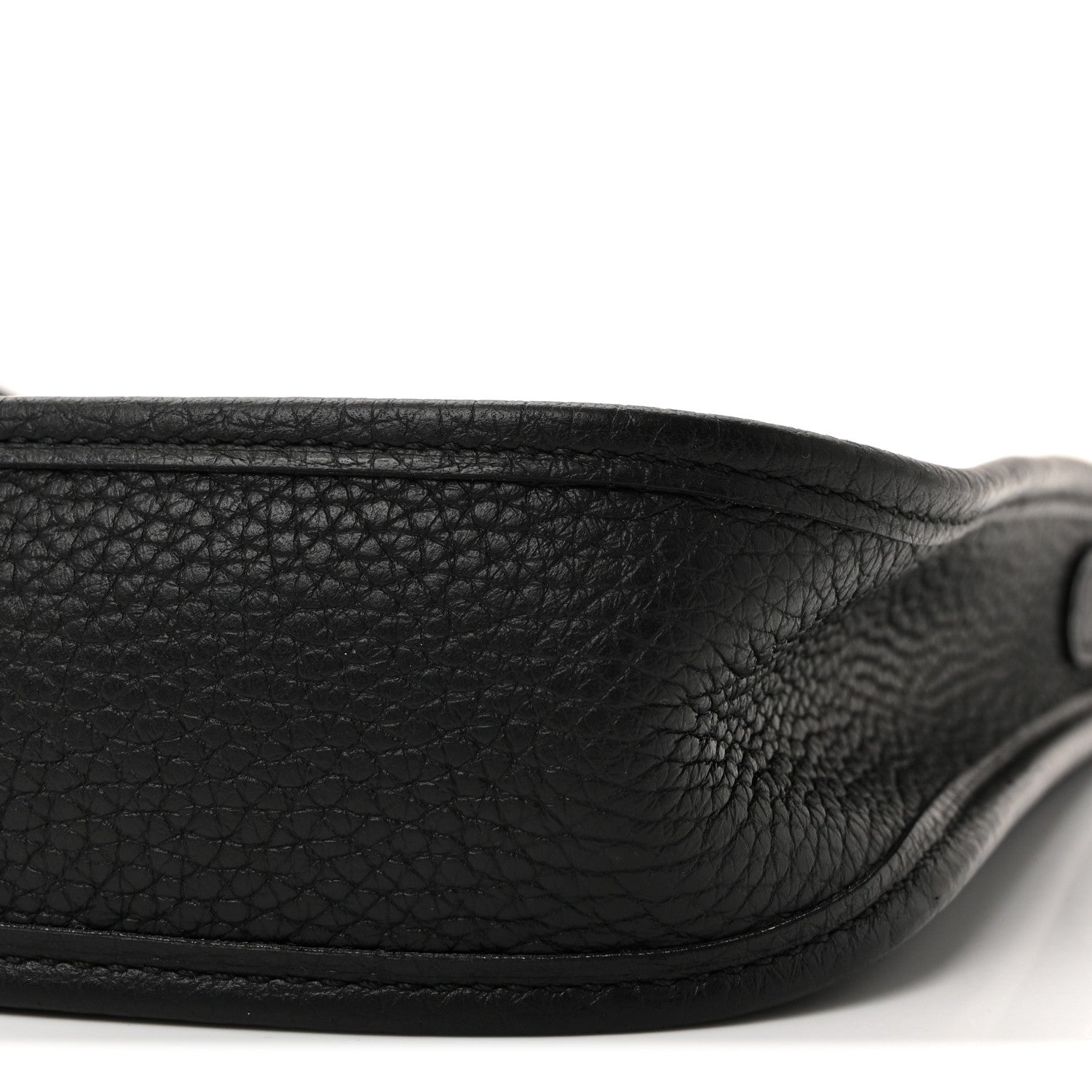 エルメス ミニエヴリン TPM Black トリヨンクレマンス シルバー金具 HERMES MINI EVELYNE TPM BLACK TAURILLON CLEMENCE SILVER HARDWARE