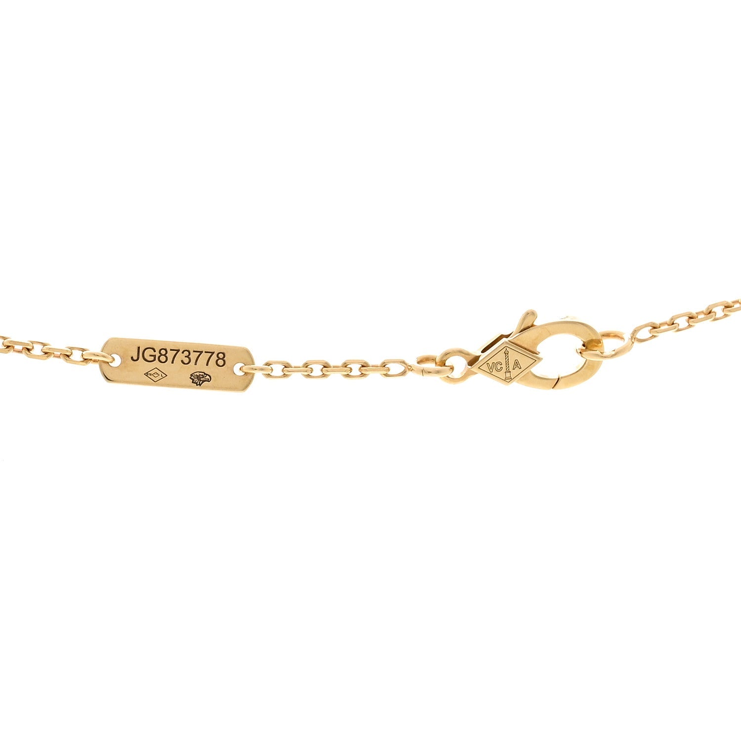 ヴァンクリーフ＆アーペル ヴィンテージアルハンブラ ペンダントネックレス ブラックオニキス 18K イエローゴールド VAN CLEEF & ARPELS VINTAGE ALHAMBRA PENDANT NECKLACE BLACK ONYX 18K YELLOW GOLD