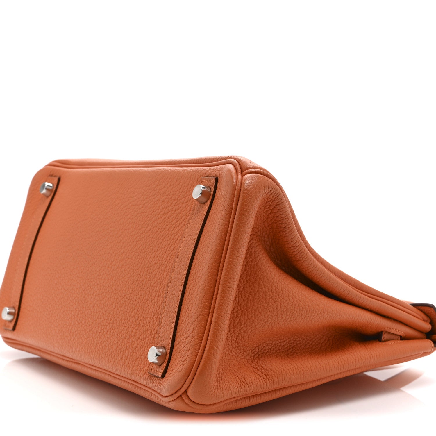 エルメス バーキン 30 Orange トリヨンクレマンス シルバー金具 HERMES BIRKIN 30 ORANGE TAURILLON CLEMENCE SILVER HARDWARE