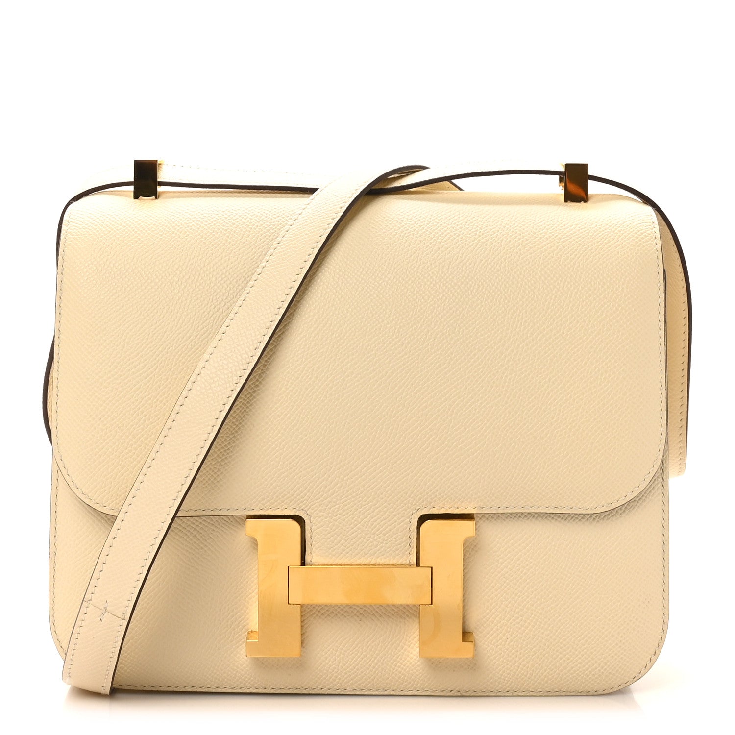 エルメス コンスタンス 24 Craie エプソン ゴールド金具 HERMES CONSTANCE 24 CRAIE EPSOM GOLD HARDWARE