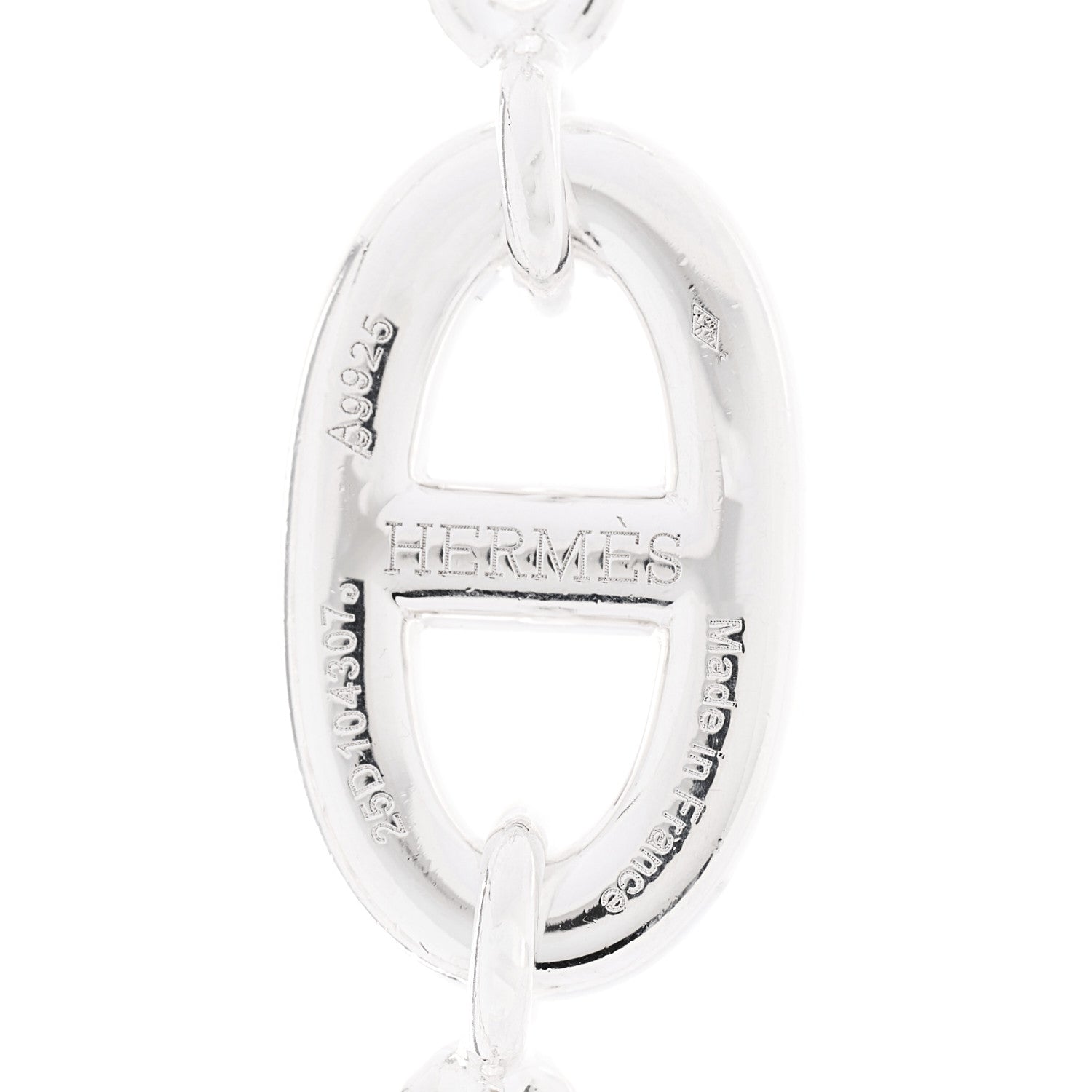 エルメス ファランドールネックレス HERMES FARANDOLE NECKLACE 120 STERLING SILVER