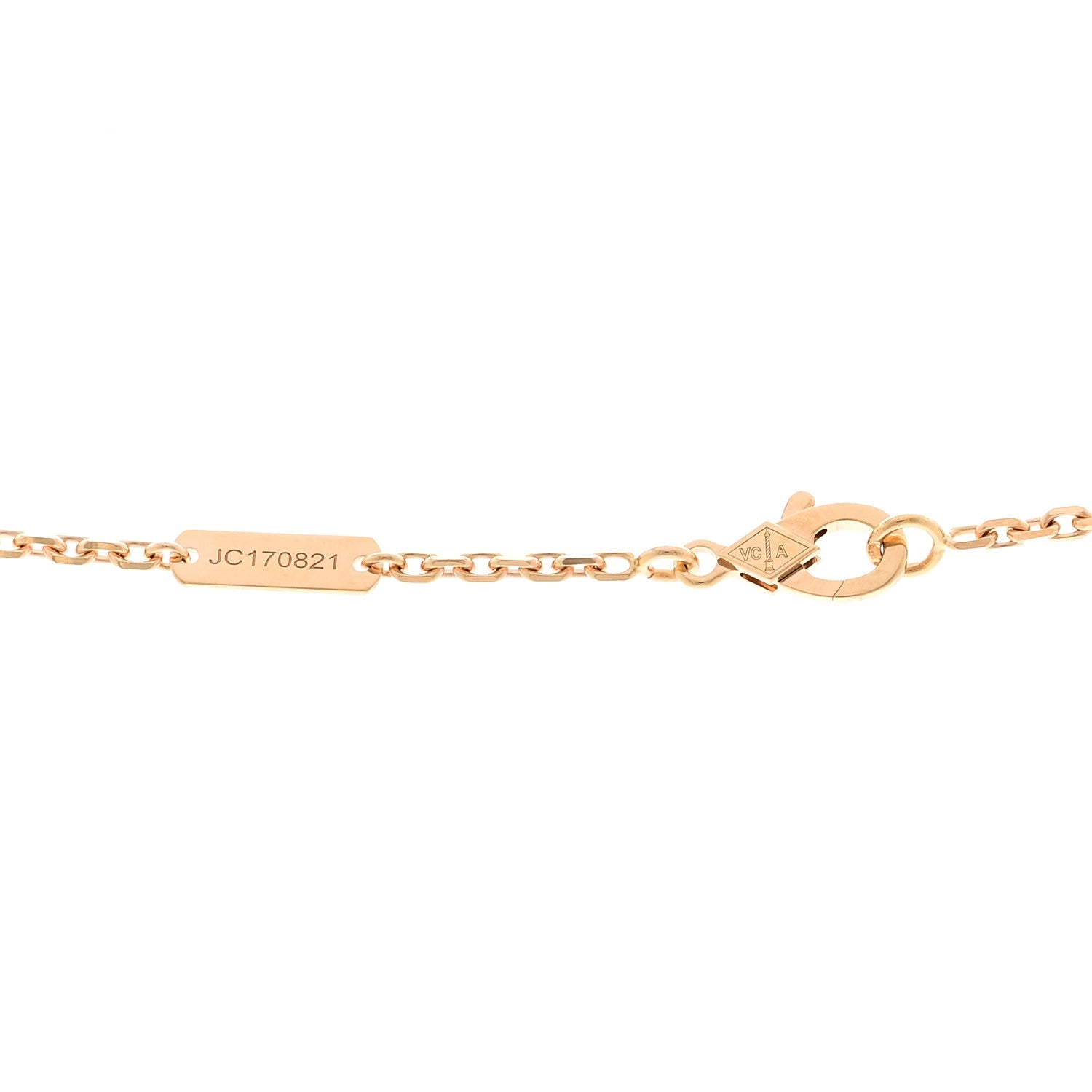 ヴァンクリーフ＆アーペル マジックアルハンブラ ロングネックレス マザーオブパール 18K ローズゴールド VAN CLEEF & ARPELS MAGIC ALHAMBRA LONG NECKLACE MOTHER OF PEARL 18K ROSE GOLD