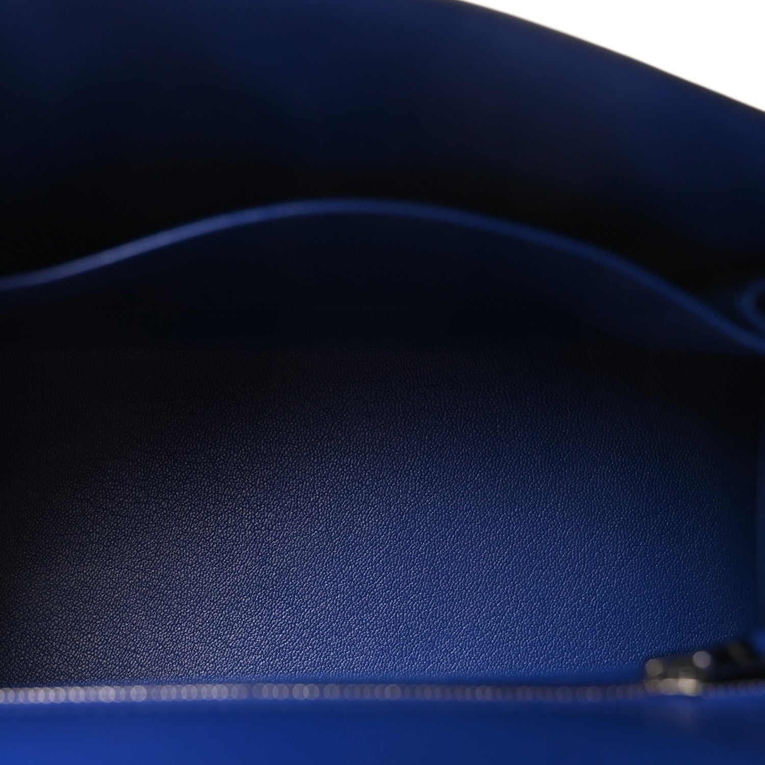 エルメス ケリー 25 外縫い Bleu Electrique ボックス シルバー金具 HERMES KELLY 25 SELLIER BLEU ELECTRIQUE BOX SILVER HARDWARE