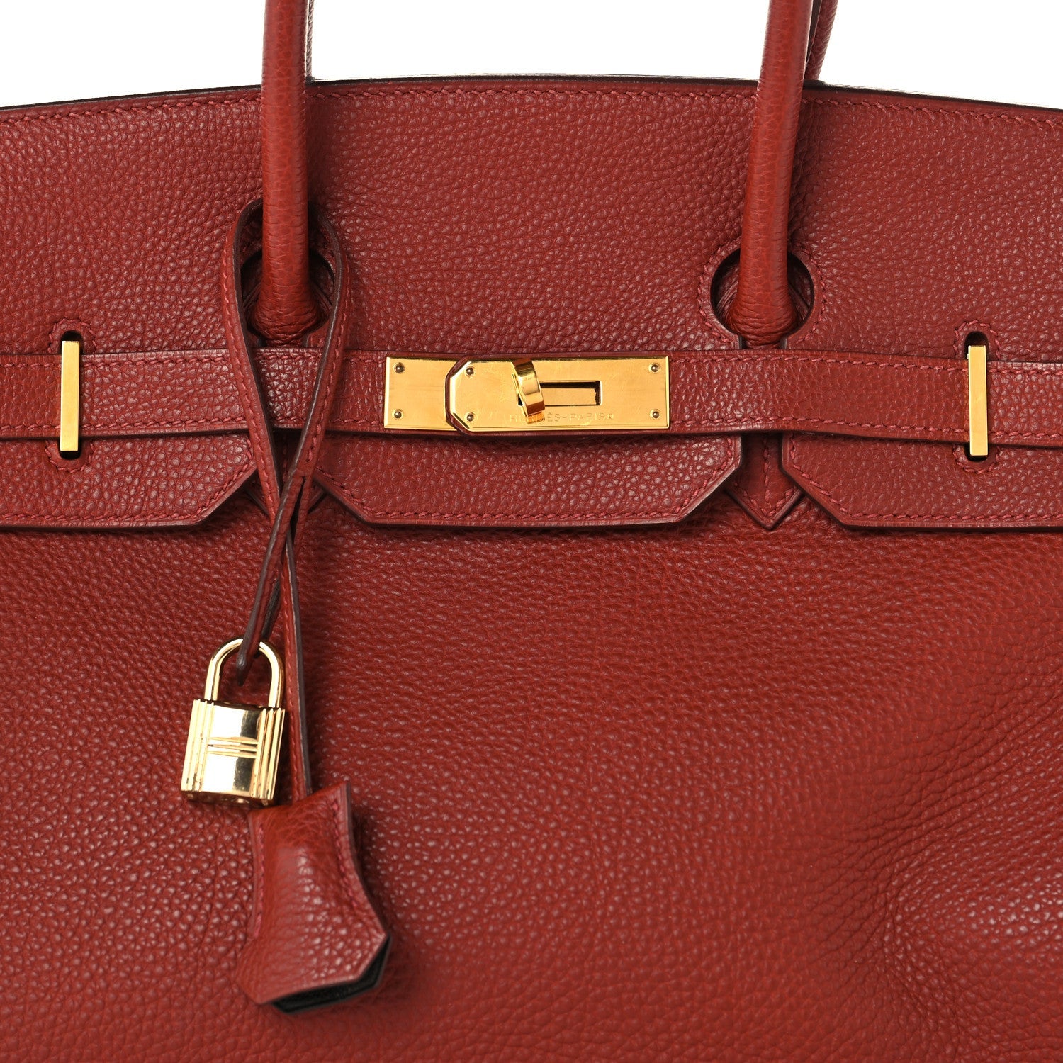 エルメス バーキン 35 ヴェルソ Brique Ebene トゴ ゴールド金具 HERMES BIRKIN 35 VERSO BRIQUE EBENE TOGO GOLD HARDWARE