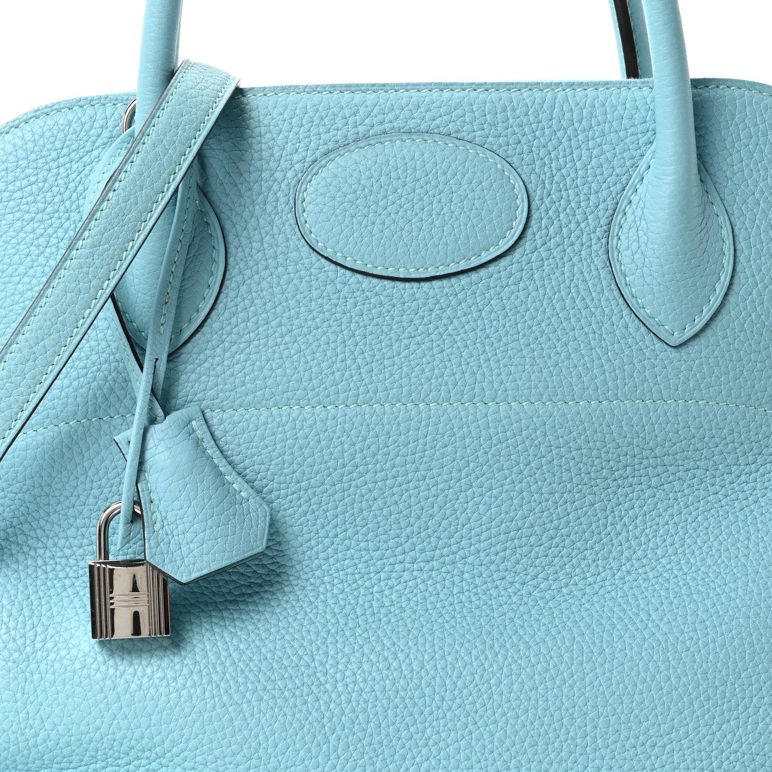 エルメス ボリード 31 Bleu Atoll トリヨンクレマンス シルバー金具 HERMES BOLIDE 31 BLEU ATOLL TAURILLON CLEMENCE SILVER HARDWARE