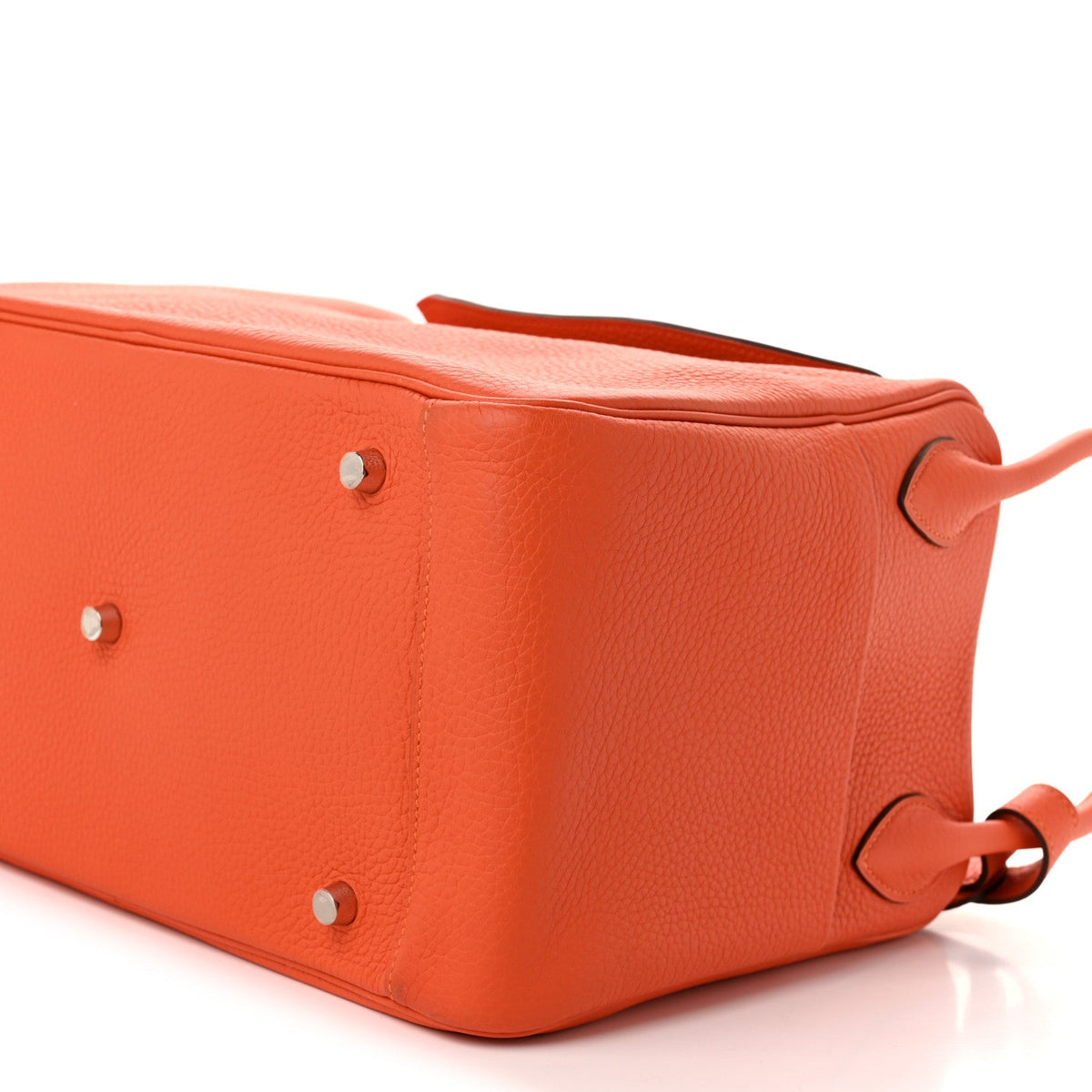 エルメス リンディ 34 Orange トリヨンクレマンス シルバー金具 HERMES LINDY 34 ORANGE TAURILLON CLEMENCE SILVER HARDWARE