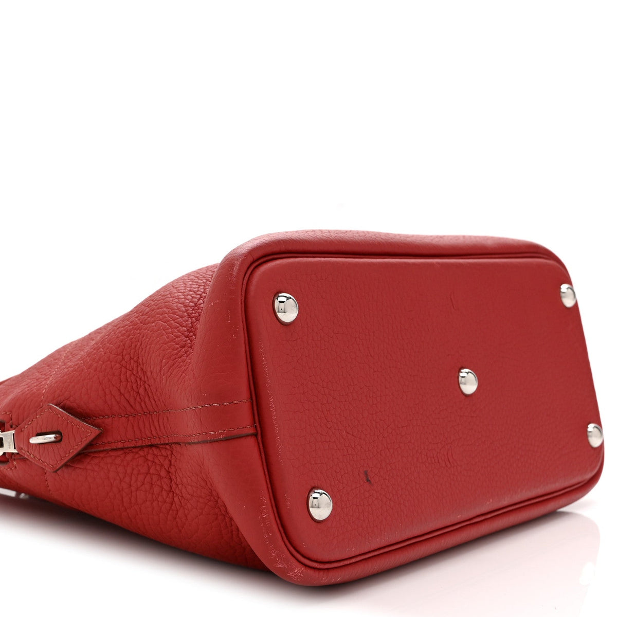 Hermès Bolide 31 Rouge Garance Taurillon Clemence Silver Hardware