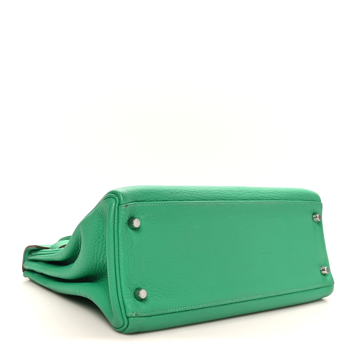 エルメス ケリー32 内縫い Menthe トリヨンクレマンス シルバー金具 HERMES KELLY32 RETOURNE MENTHE TAURILLON CLEMENCE SILVER HARDWARE