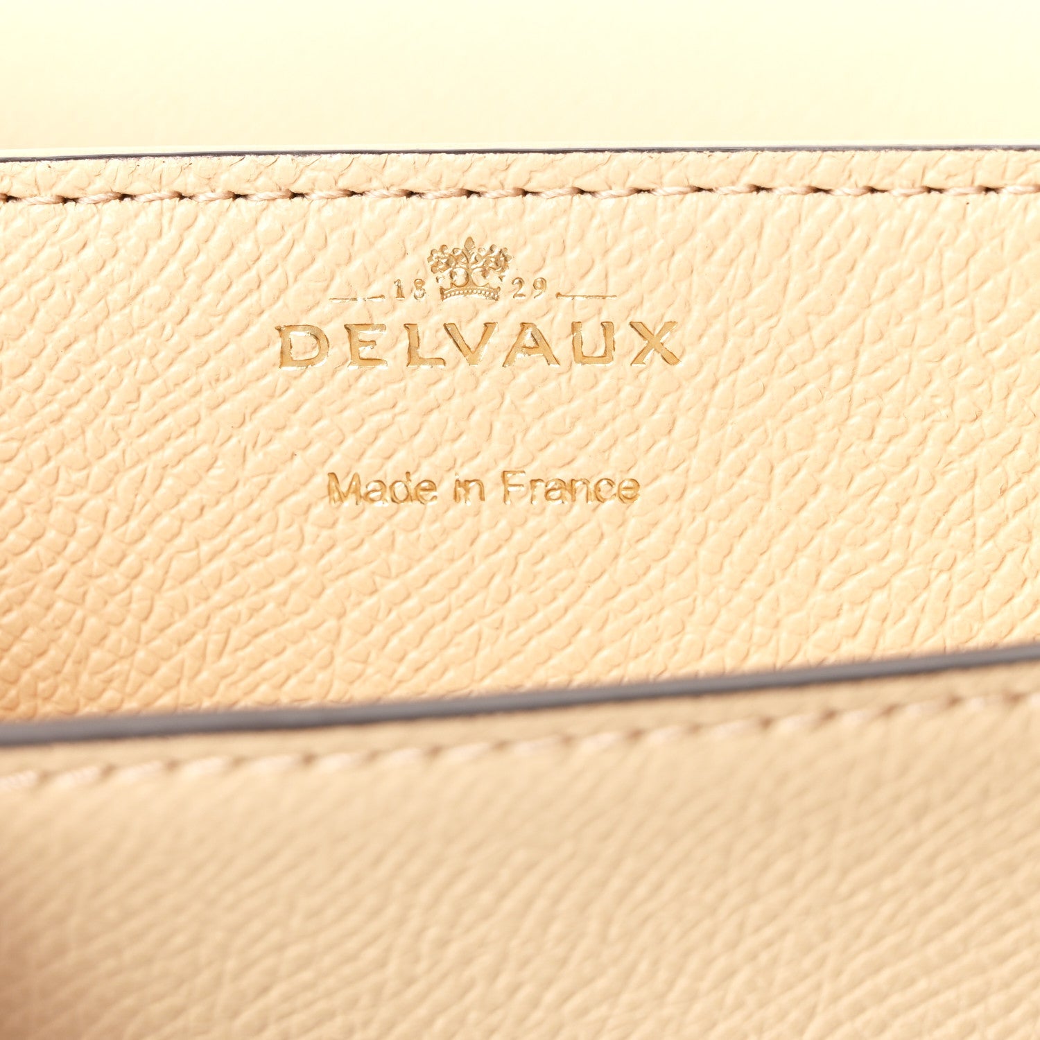 デルヴォー ランゴー ハンドバッグ Dune アルピナカーフスキン ゴールド金具/シルバー金具 DELVAUX LINGOT HANDBAG DUNE ALPINA CALFSKIN SILVER HARDWARE