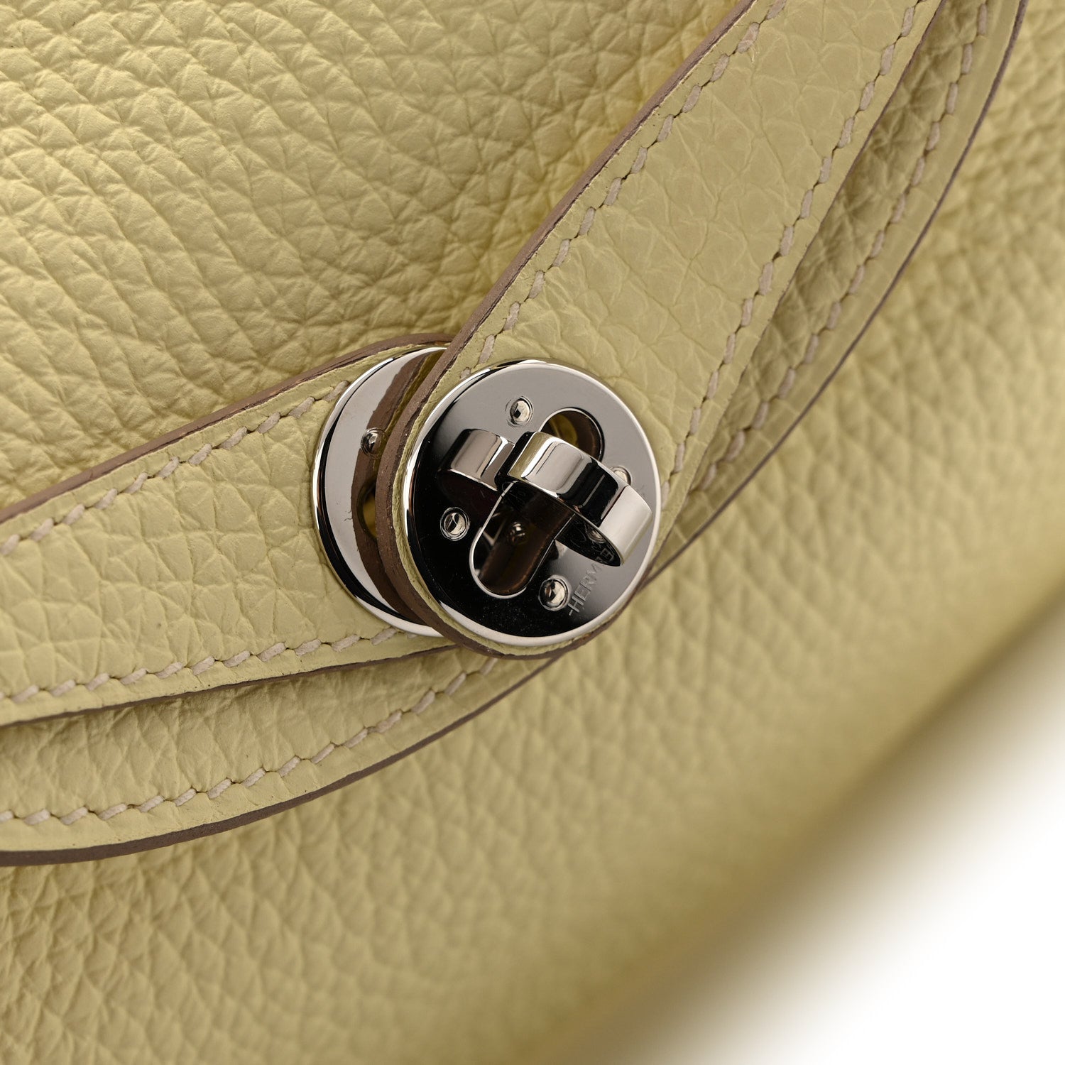 エルメス リンディ 20 Jaune Milton トリヨンクレマンス シルバー金具 HERMES LINDY 20 JAUNE MILTON TAURILLON CLEMENCE SILVER HARDWARE