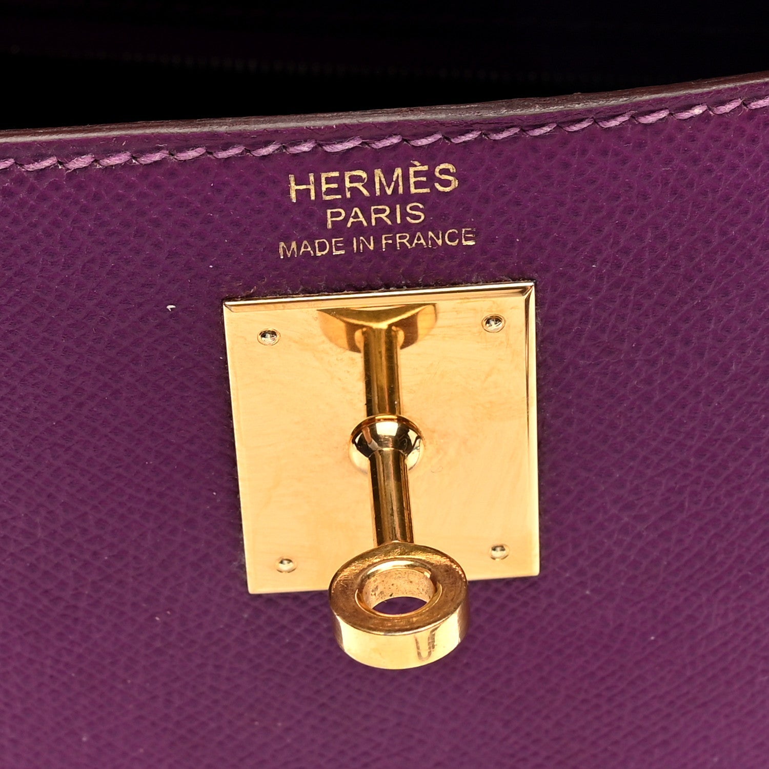 エルメス ケリー32 外縫い Anemone エプソン ゴールド金具 HERMES KELLY32 SELLIER ANEMONE EPSOM GOLD HARDWARE