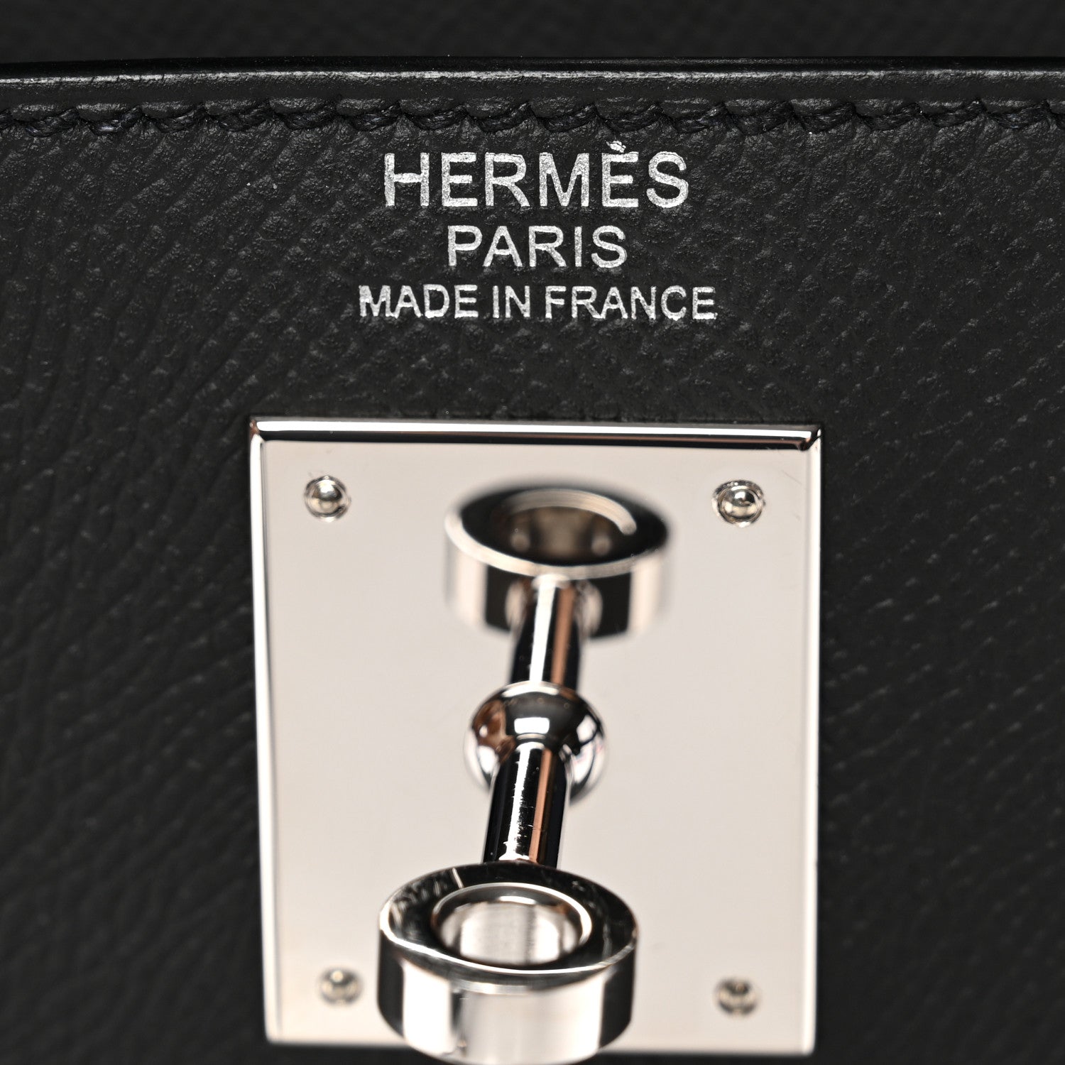 エルメス ケリー 32 外縫い Black エプソン シルバー金具 HERMES KELLY 32 SELLIER BLACK EPSOM SILVER HARDWARE