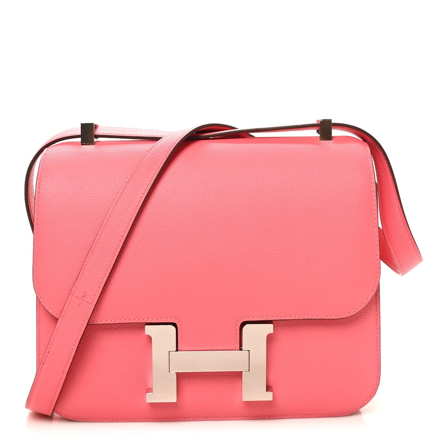 エルメス コンスタンス 24 Rose Azalee エバーカラー シルバー金具 HERMES CONSTANCE 24 ROSE AZALEE EVERCOLOR SILVER HARDWARE