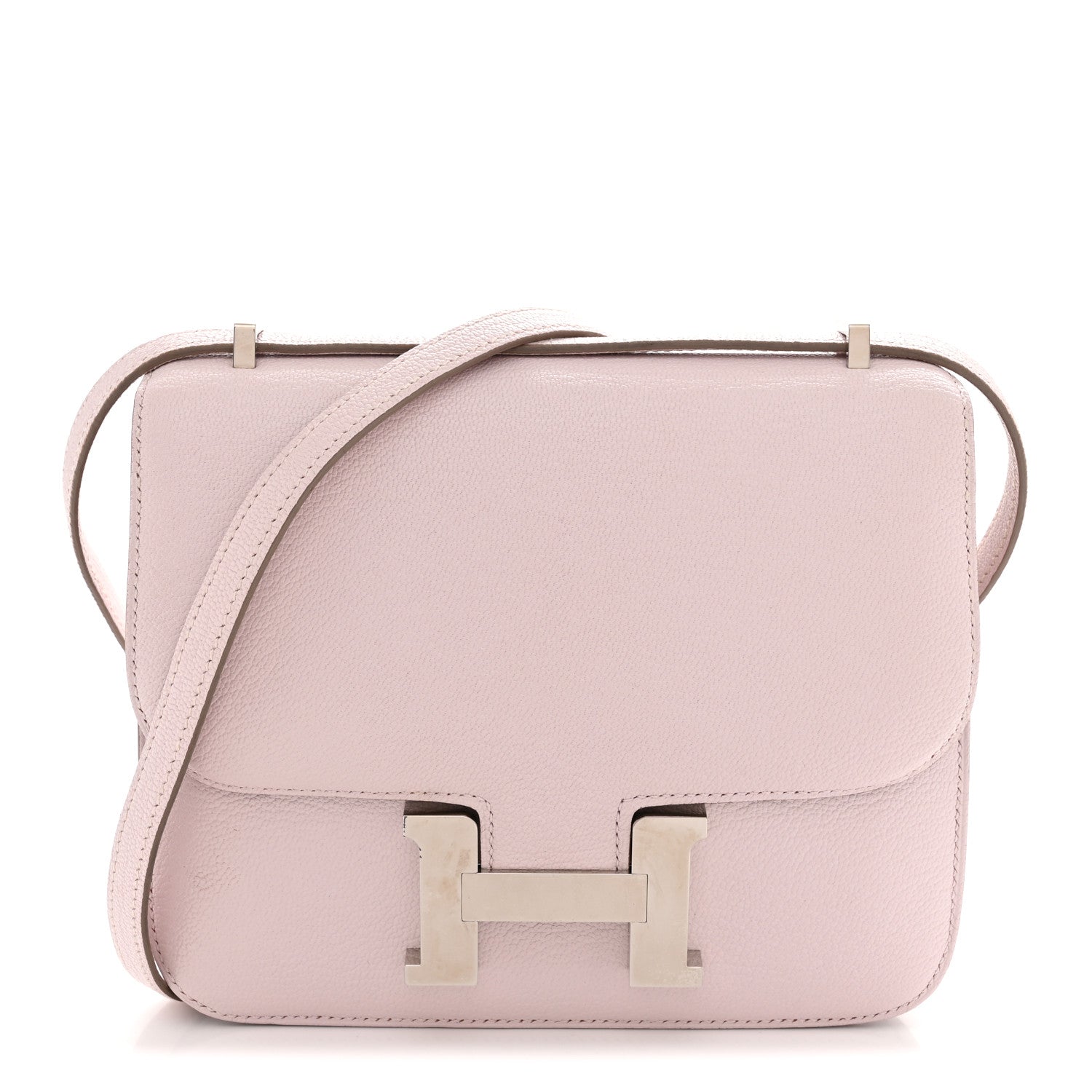 エルメス  ミニコンスタンス 18 Mauve Pale シェーブルミゾール シルバー金具 HERMES MINI CONSTANCE 18 MAUVE PALE CHEVRE MYSORE SILVER HARDWARE