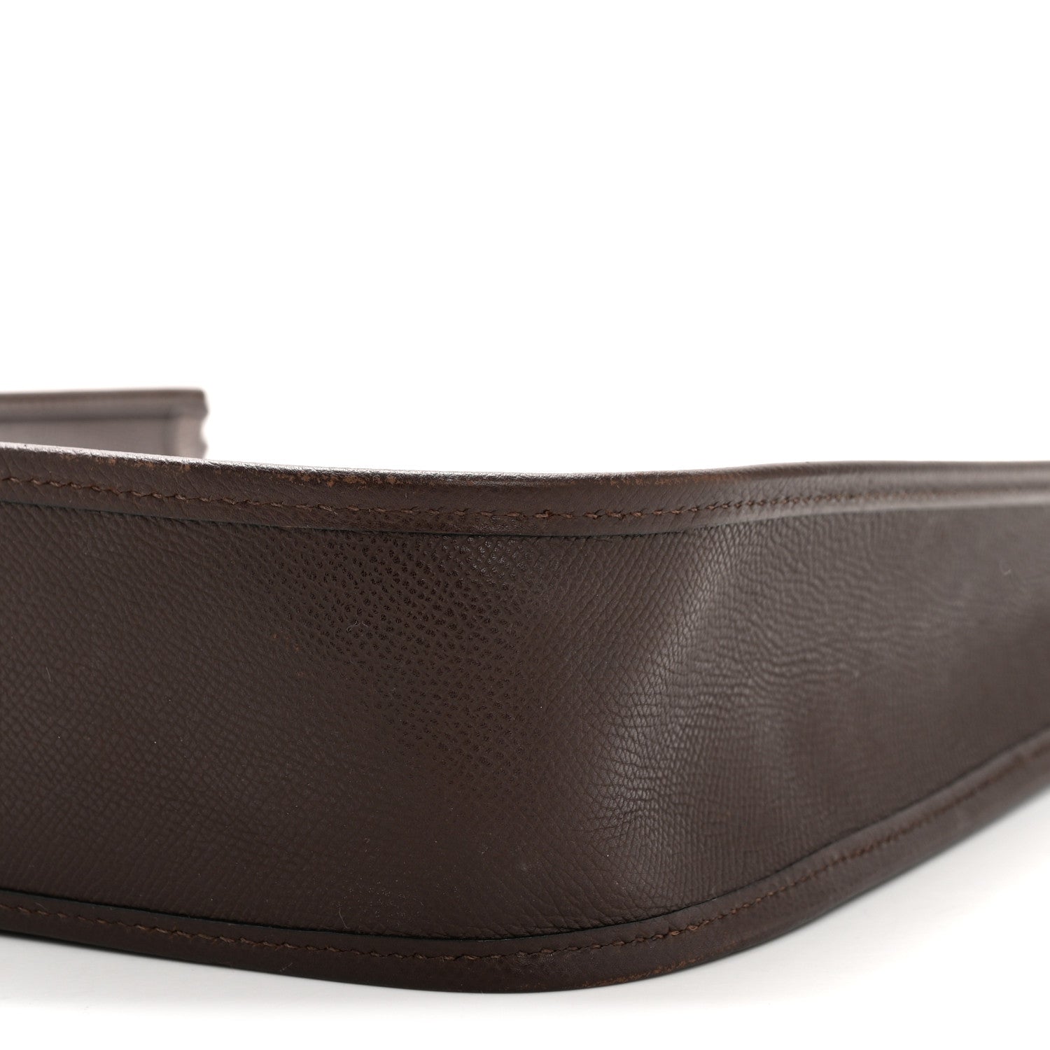 エルメス エヴリン PM Chocolate エプソン シルバー金具 HERMES EVELYNE PM CHOCOLATE EPSOM SILVER HARDWARE