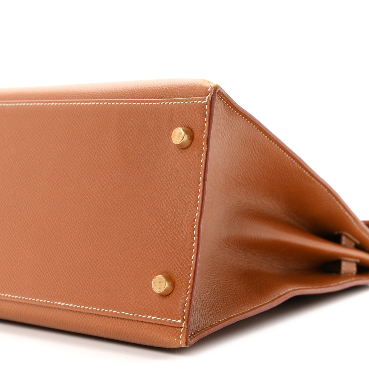 Hermes Kelly 35 Sellier Gold Courchevel Gold Hardware