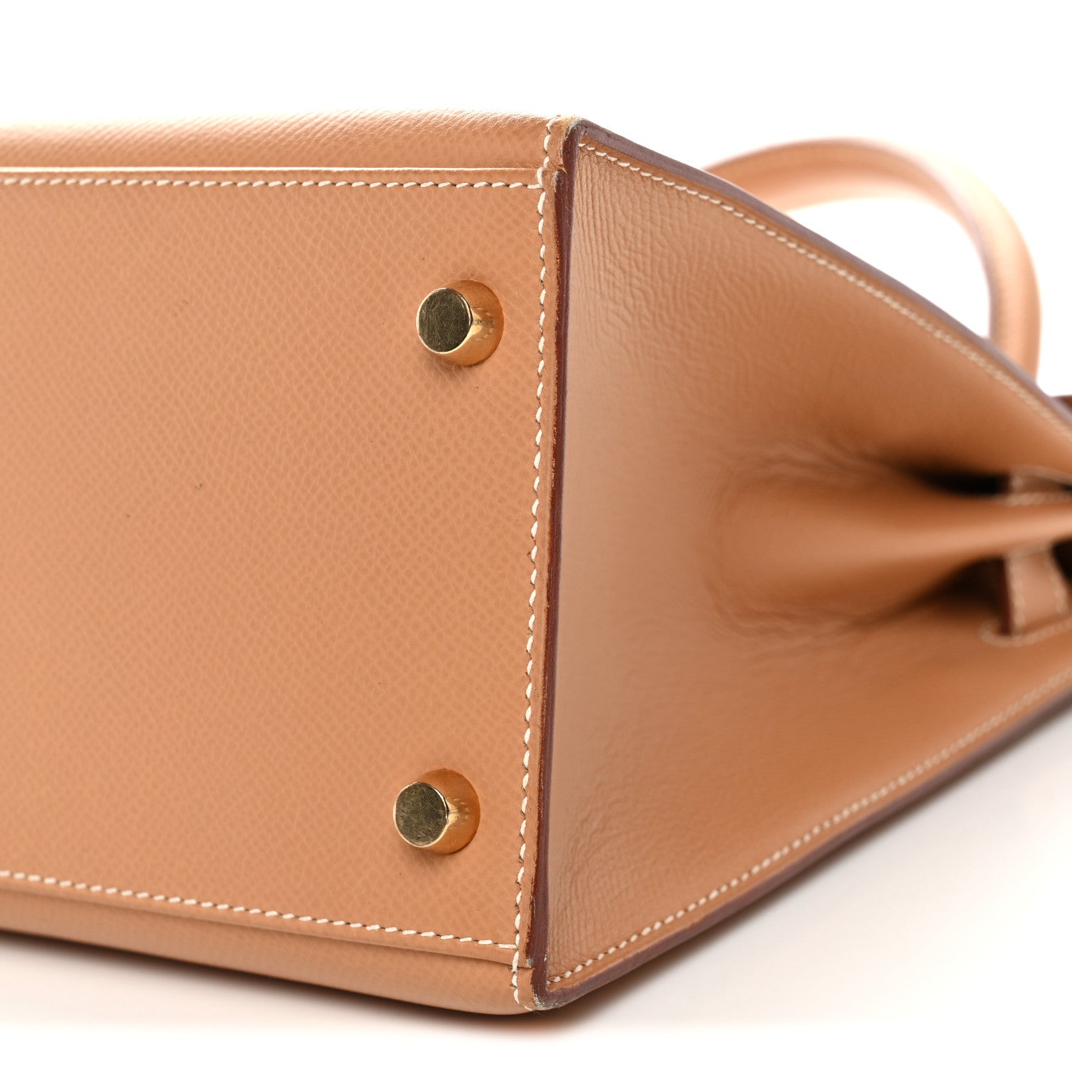 エルメス ケリー 28 外縫い Tabac Camel クシュベル ゴールド金具 HERMES KELLY 28 SELLIER TABAC CAMEL COURCHEVEL GOLD HARDWARE