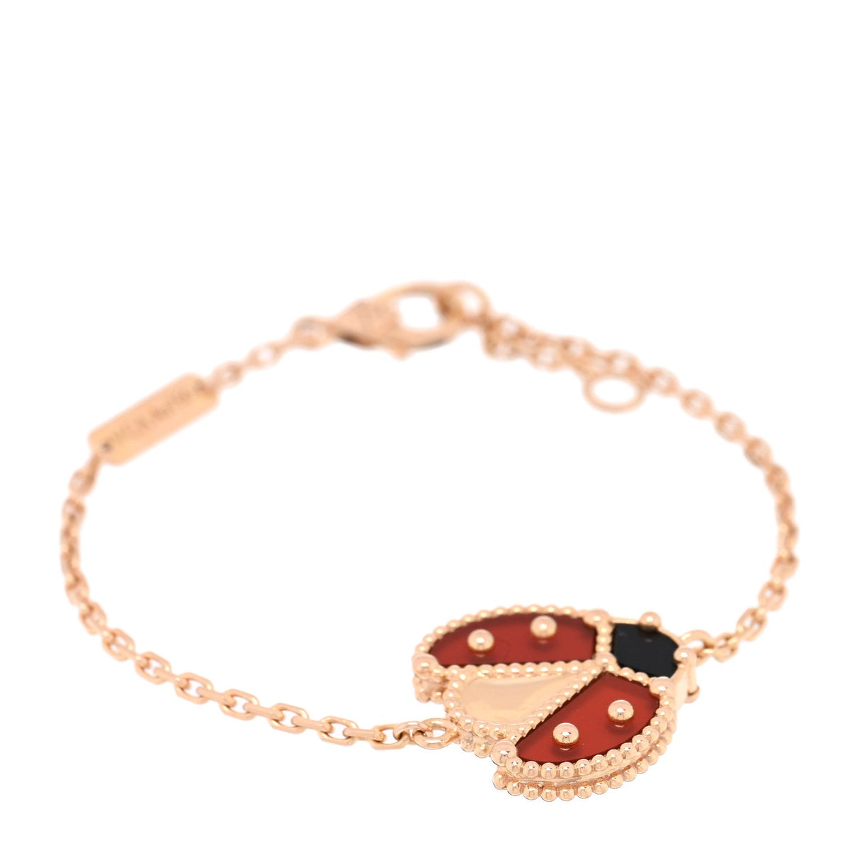 ヴァンクリーフ＆アーペル ラッキースプリング ブレスレット マルチカラー 18K ローズゴールド VAN CLEEF & ARPELS LUCKY SPRING BRACELET MULTICOLOR 18K ROSE GOLD