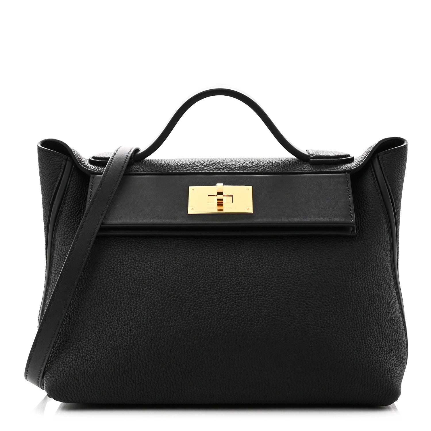 エルメス 24/24 ヴァンキャトル 29 Black スイフト / トゴ ゴールド金具 HERMES 24/24 29 BLACK SWIFT / TOGO GOLD HARDWARE