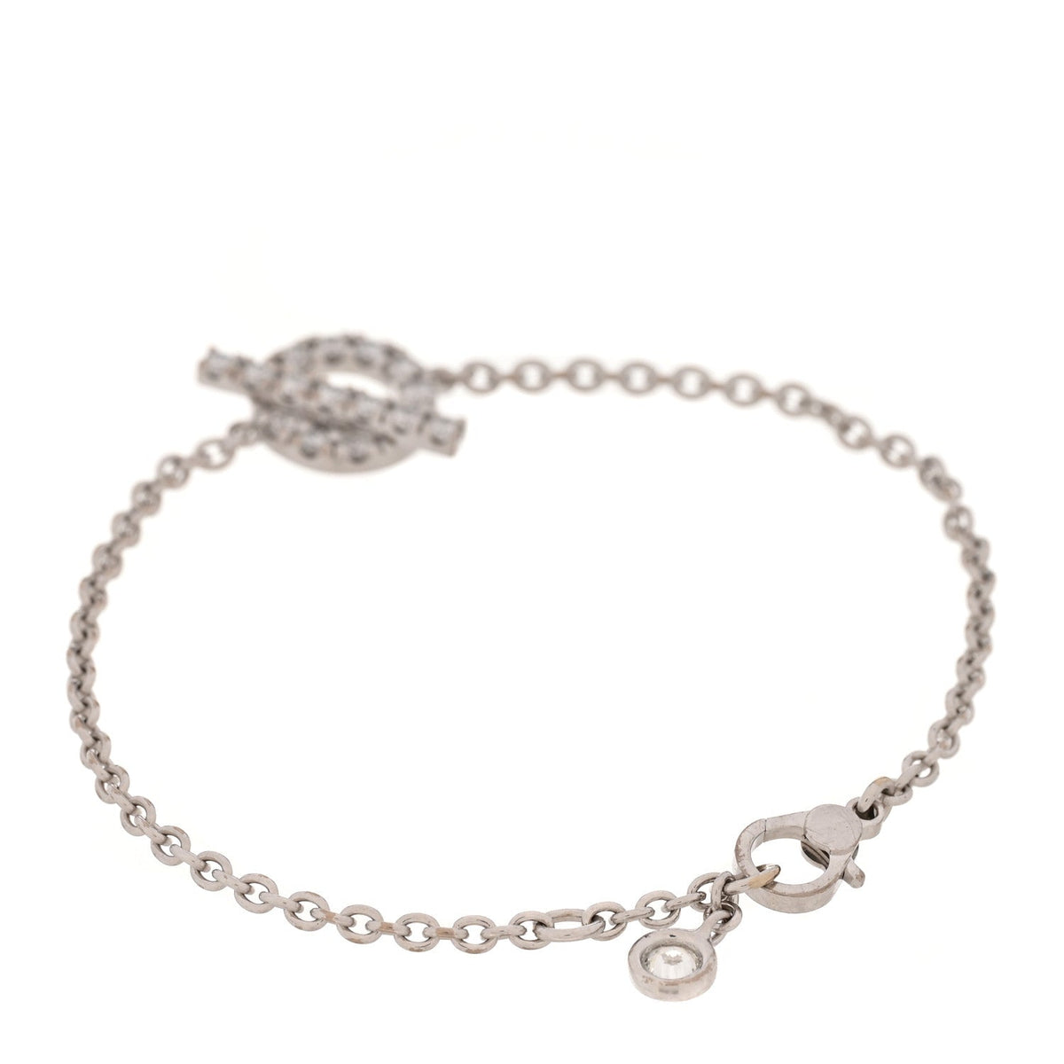 エルメス フィネス ブレスレット 18K ホワイトゴールド ダイヤモンド HERMES FINESSE BRACELET 18K WHITE GOLD DIAMOND
