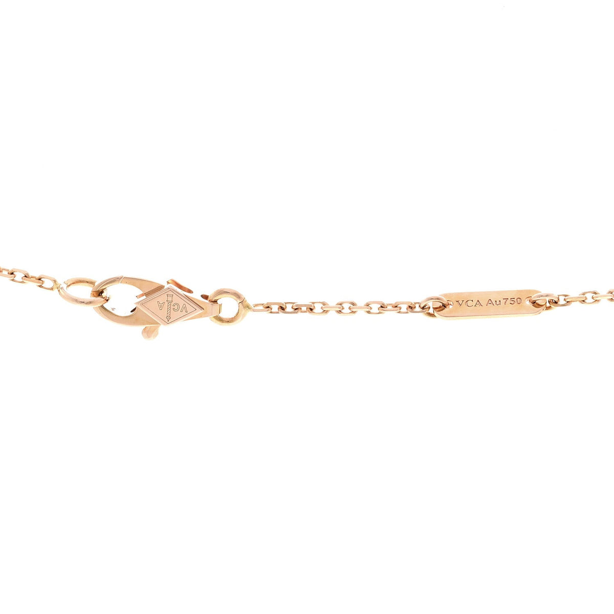 ヴァンクリーフ＆アーペル スウィートアルハンブラ ペンダントネックレス 18K ローズゴールド VAN CLEEF & ARPELS SWEET ALHAMBRA PENDANT NECKLACE 18K ROSE GOLD