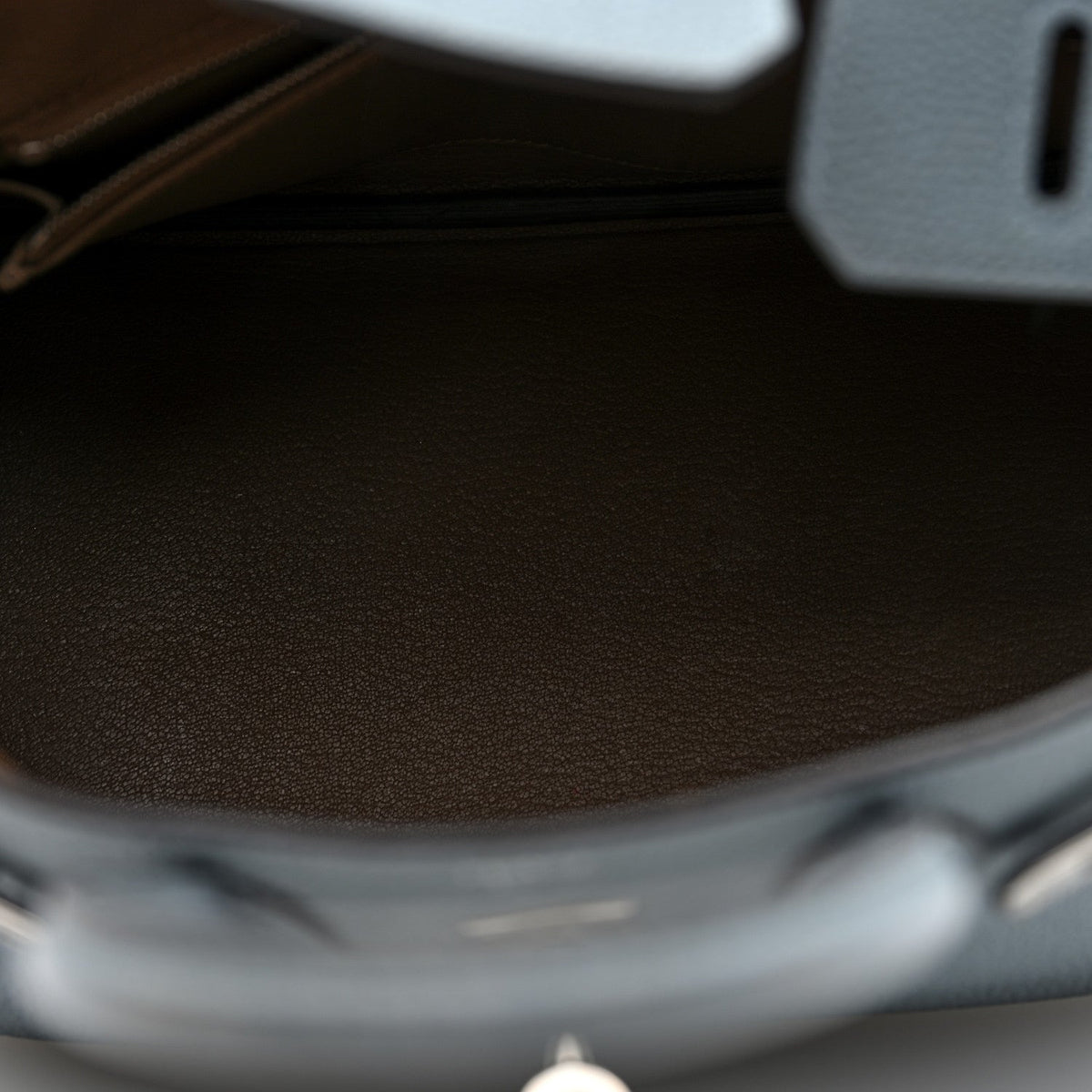 エルメス バーキン 25 ヴェルソ Bleu Lin Chai トゴ シルバー金具 HERMES BIRKIN 25 VERSO BLEU LIN CHAI TOGO SILVER HARDWARE