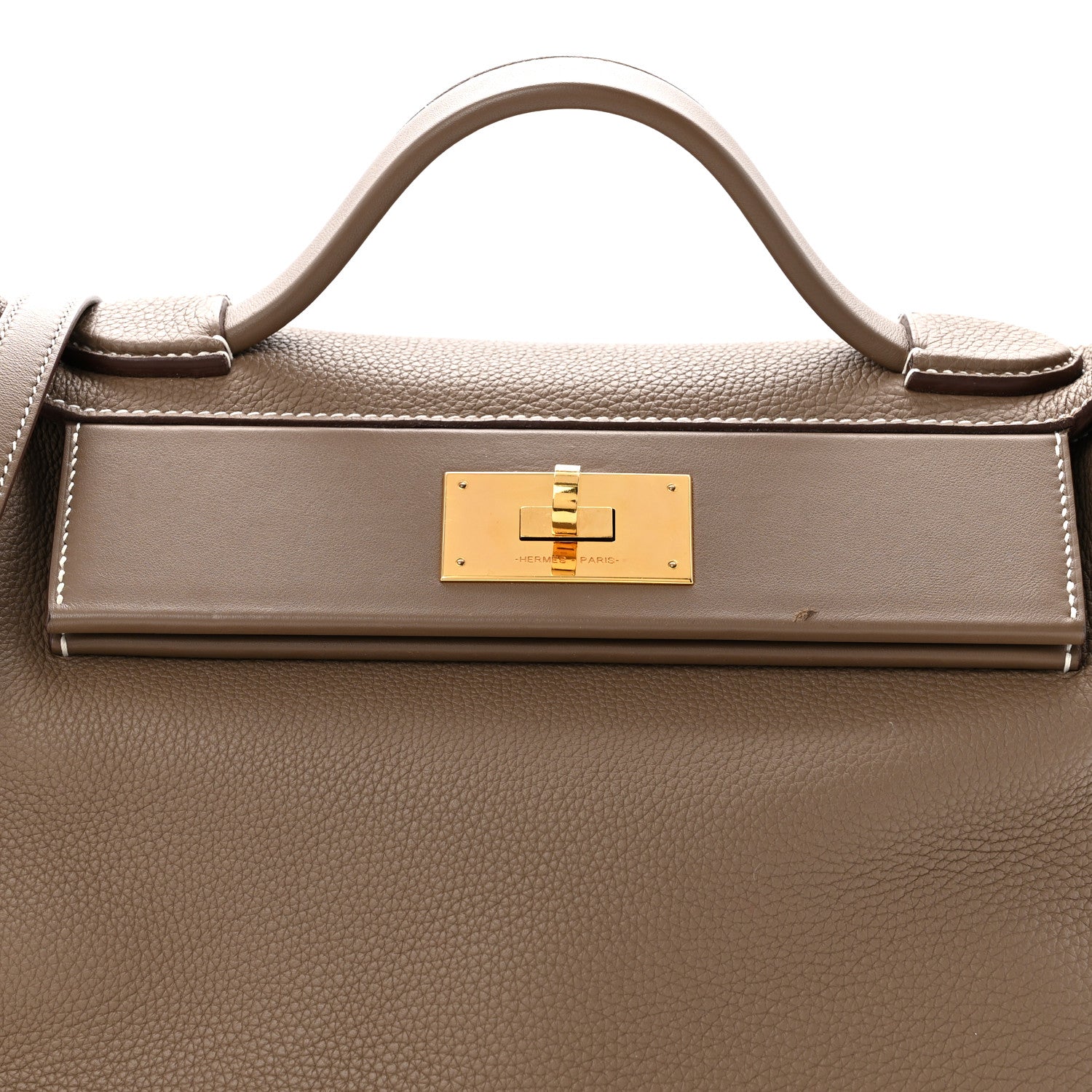 エルメス 24/24 ヴァンキャトル 29 Etoupe スイフト / トゴ ゴールド金具 HERMES 24/24 29 ETOUPE SWIFT / TOGO GOLD HARDWARE