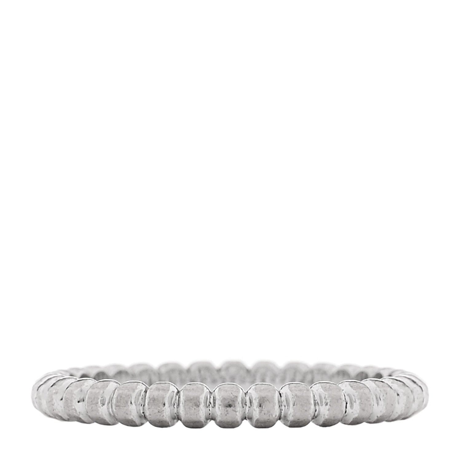 ヴァンクリーフ＆アーペル スモール ペルレ リング 18K ホワイトゴールド VAN CLEEF & ARPELS SMALL PERLÉE RING 18K WHITE GOLD