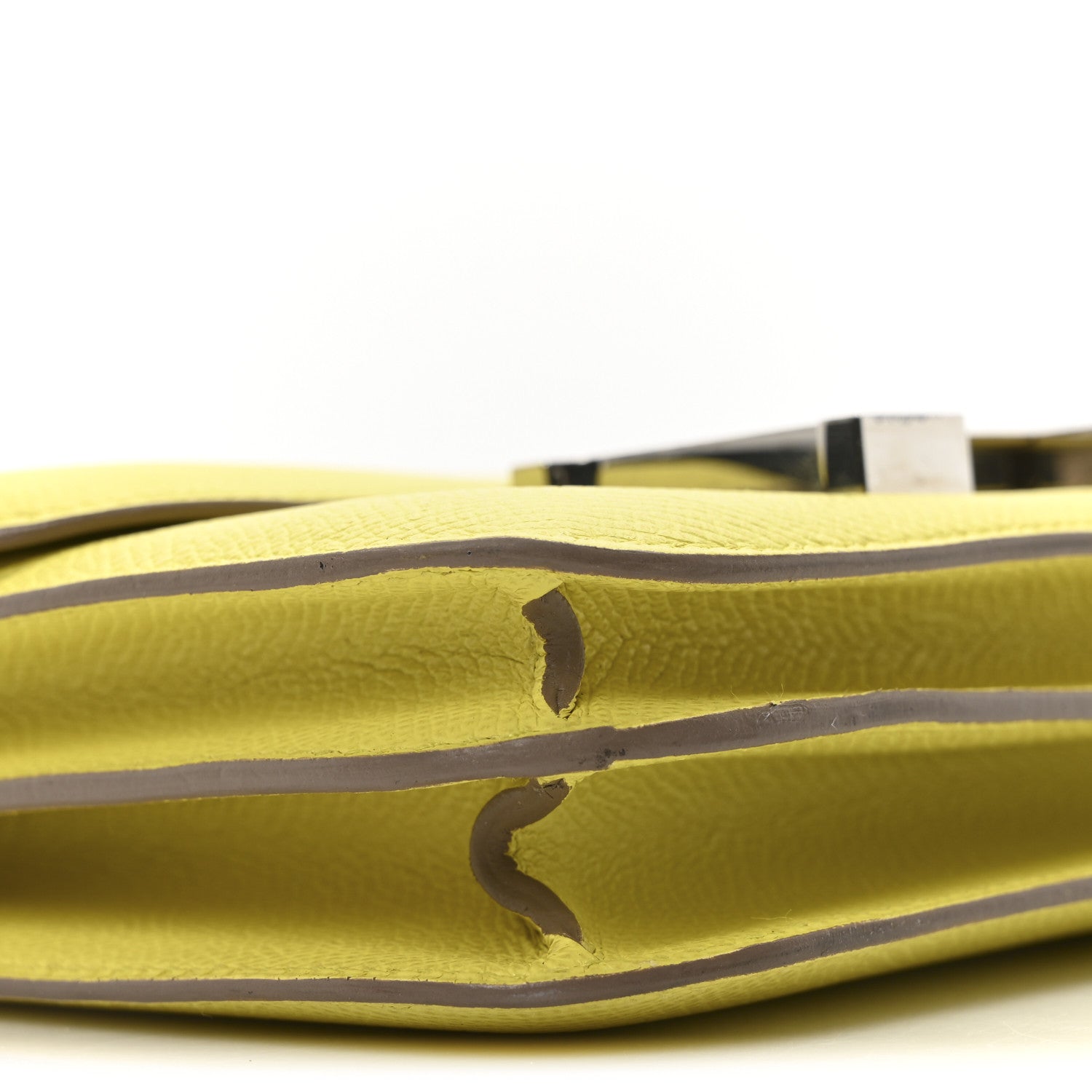 エルメス コンスタンス 18 Lime エプソン シルバー金具 HERMES CONSTANCE 18 LIME EPSOM SILVER HARDWARE