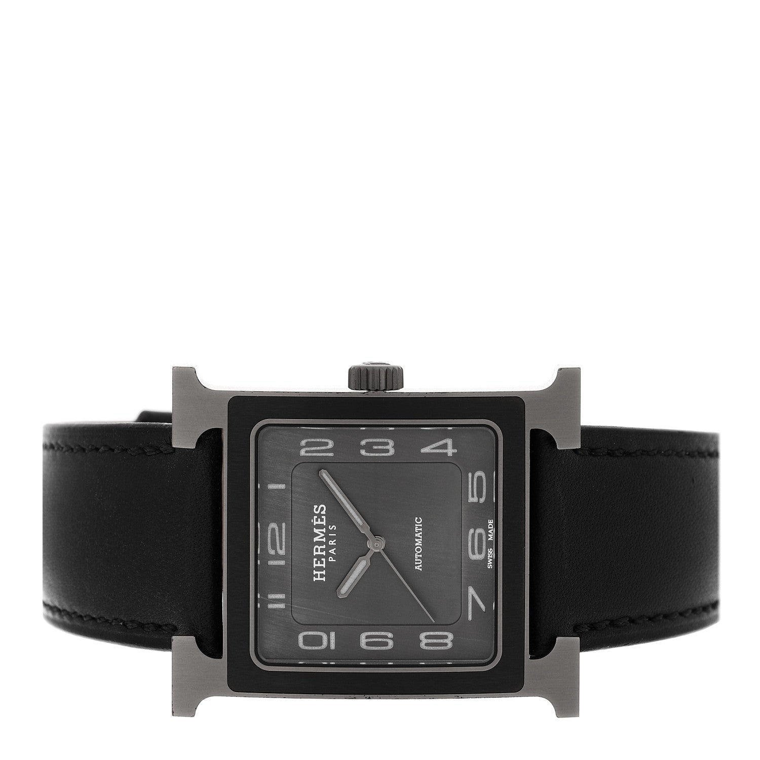 エルメス Hウォッチ 30mm チタン Noir バレニア