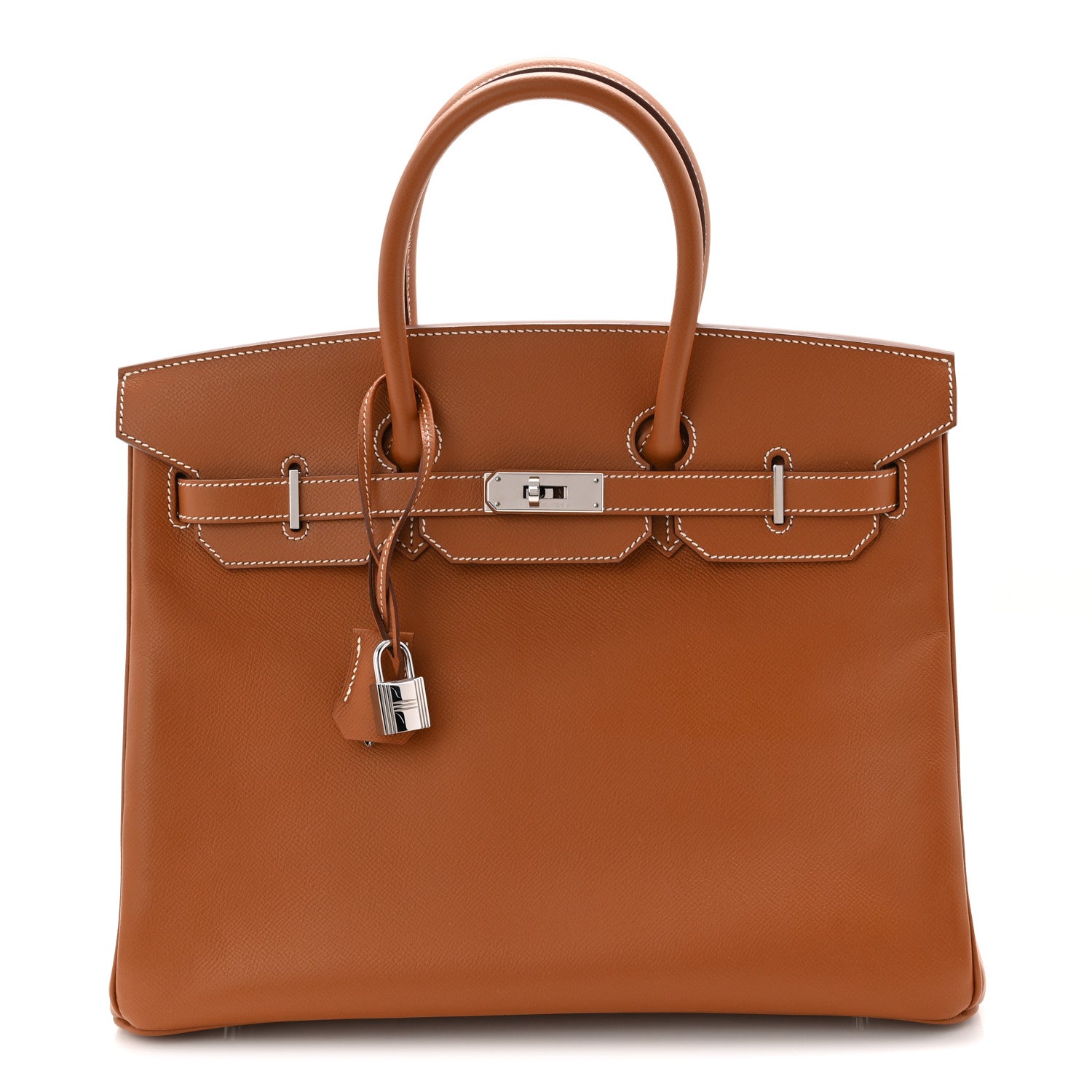 エルメス バーキン 35 Gold エプソン シルバー金具 HERMES BIRKIN 35 GOLD EPSOM SILVER HARDWARE