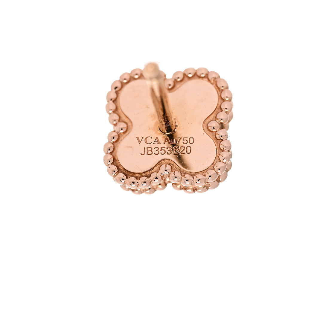 ヴァンクリーフ＆アーペル スウィートアルハンブラ ピアス 18K ローズゴールド VAN CLEEF & ARPELS SWEET ALHAMBRA EARRINGS 18K ROSE GOLD