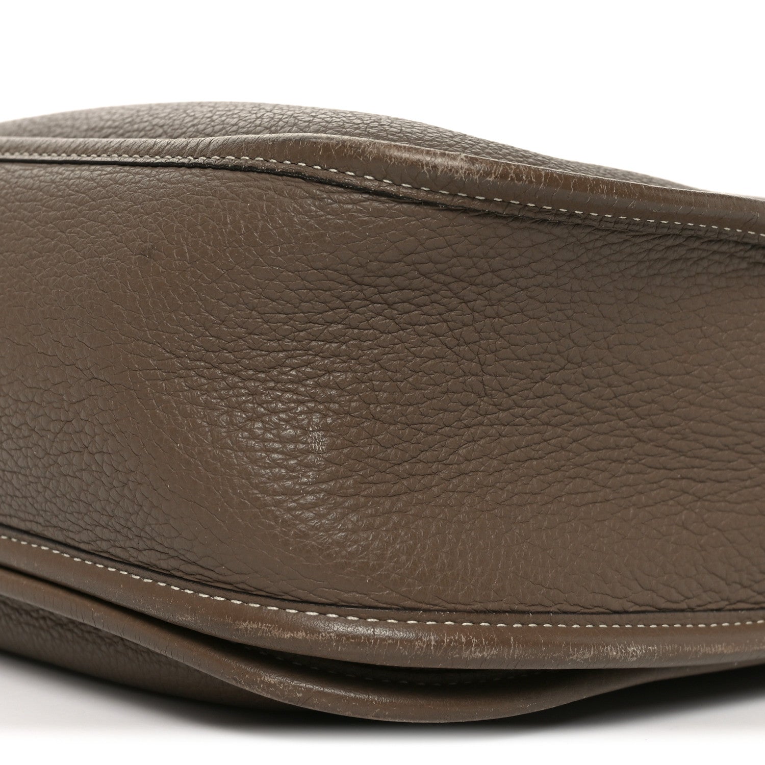 エルメス エヴリン GM Etoupe トリヨンクレマンス シルバー金具 HERMES EVELYNE GM ETOUPE TAURILLON CLEMENCE SILVER HARDWARE