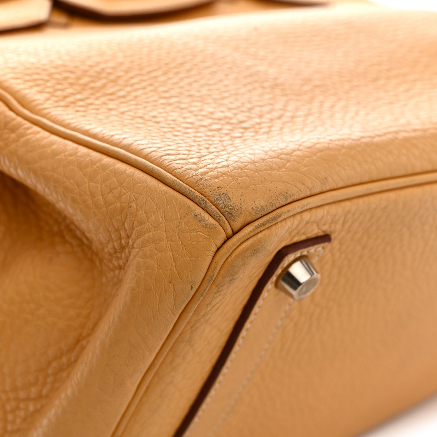 エルメス バーキン 32 オータクロア HAC Natural Sable トリヨンクレマンス シルバー金具 HERMES BIRKIN 32 HAC NATURAL SABLE TAURILLON CLEMENCE SILVER HARDWARE