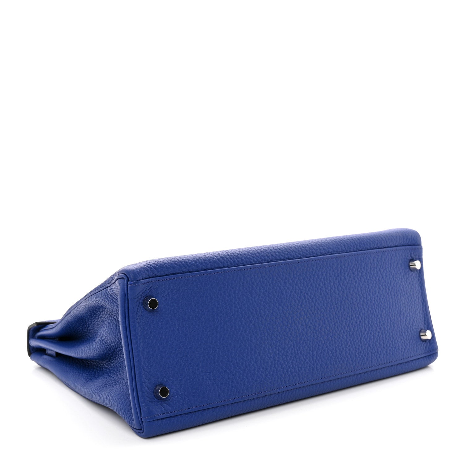 エルメス ケリー32 内縫い Bleu Electrique トリヨンクレマンス シルバー金具 HERMES KELLY32 RETOURNE BLEU ELECTRIQUE TAURILLON CLEMENCE SILVER HARDWARE