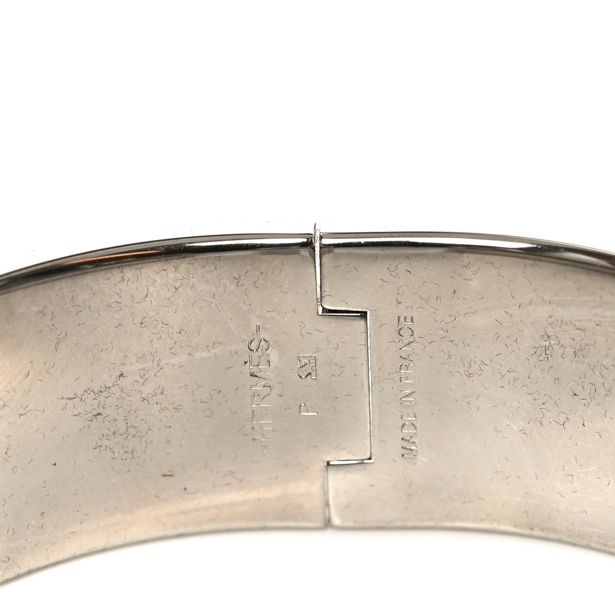 エルメス クリッククラック H ブレスレット エナメル ワイド PM ブラック HERMES CLIC CLAC H BRACELET ENAMEL WIDE PM BLACK