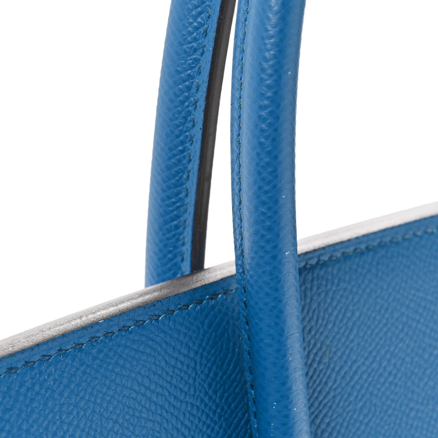 エルメス バーキン 35 Bleu Izmir エプソン シルバー金具 HERMES BIRKIN 35 BLEU IZMIR EPSOM SILVER HARDWARE