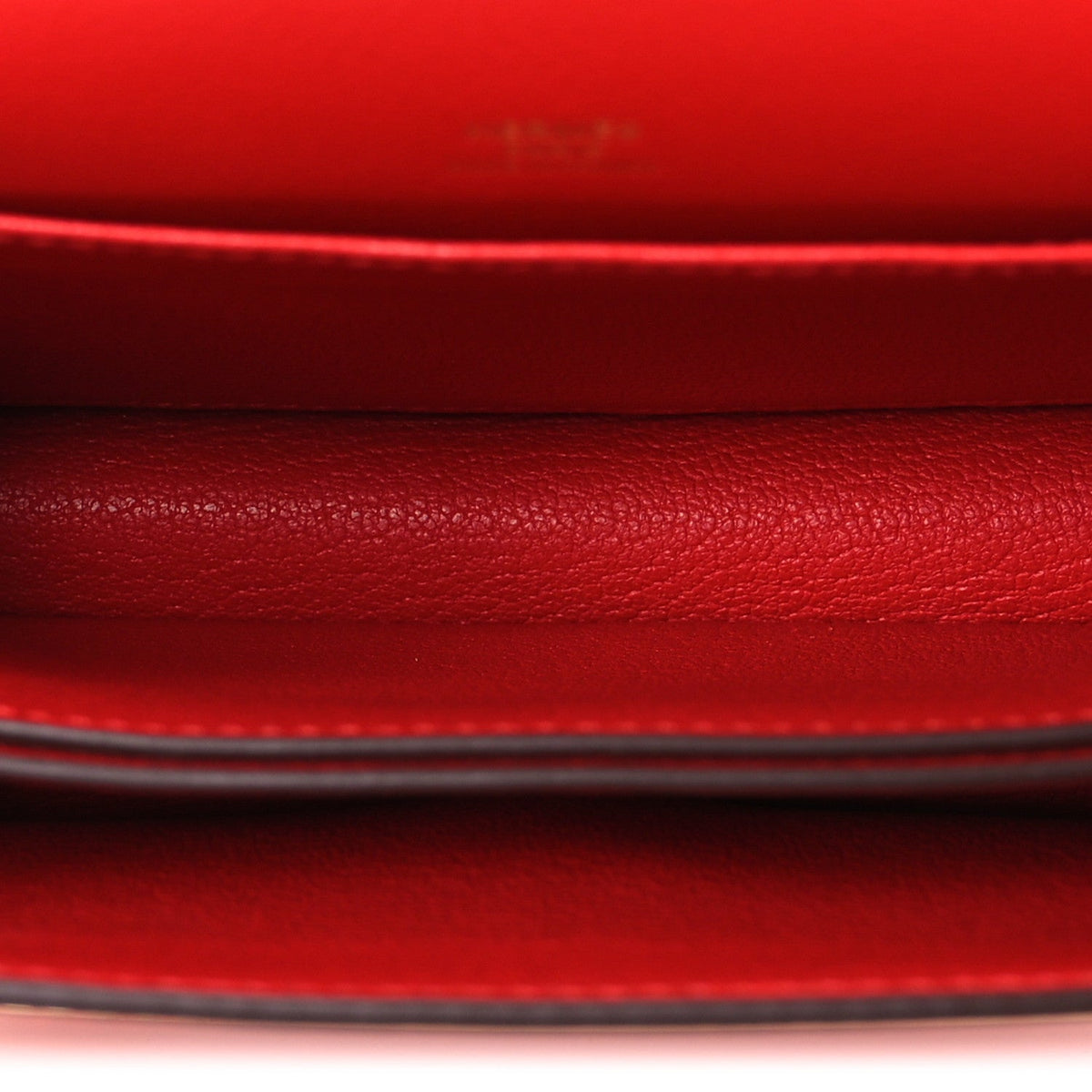 エルメス ミニルリ Rouge De Coeur エバーカラー ゴールド金具 HERMES ROULIS ROUGE DE COEUR EVERCOLOR GOLD HARDWARE