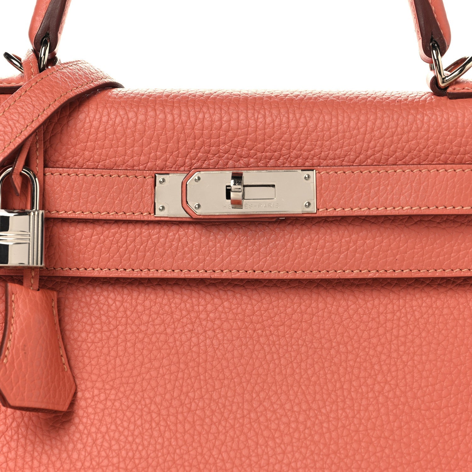 エルメス ケリー 28 内縫い Rose Thé トリヨンクレマンス シルバー金具 HERMES KELLY 28 RETOURNE ROSE THÉ TAURILLON CLEMENCE SILVER HARDWARE