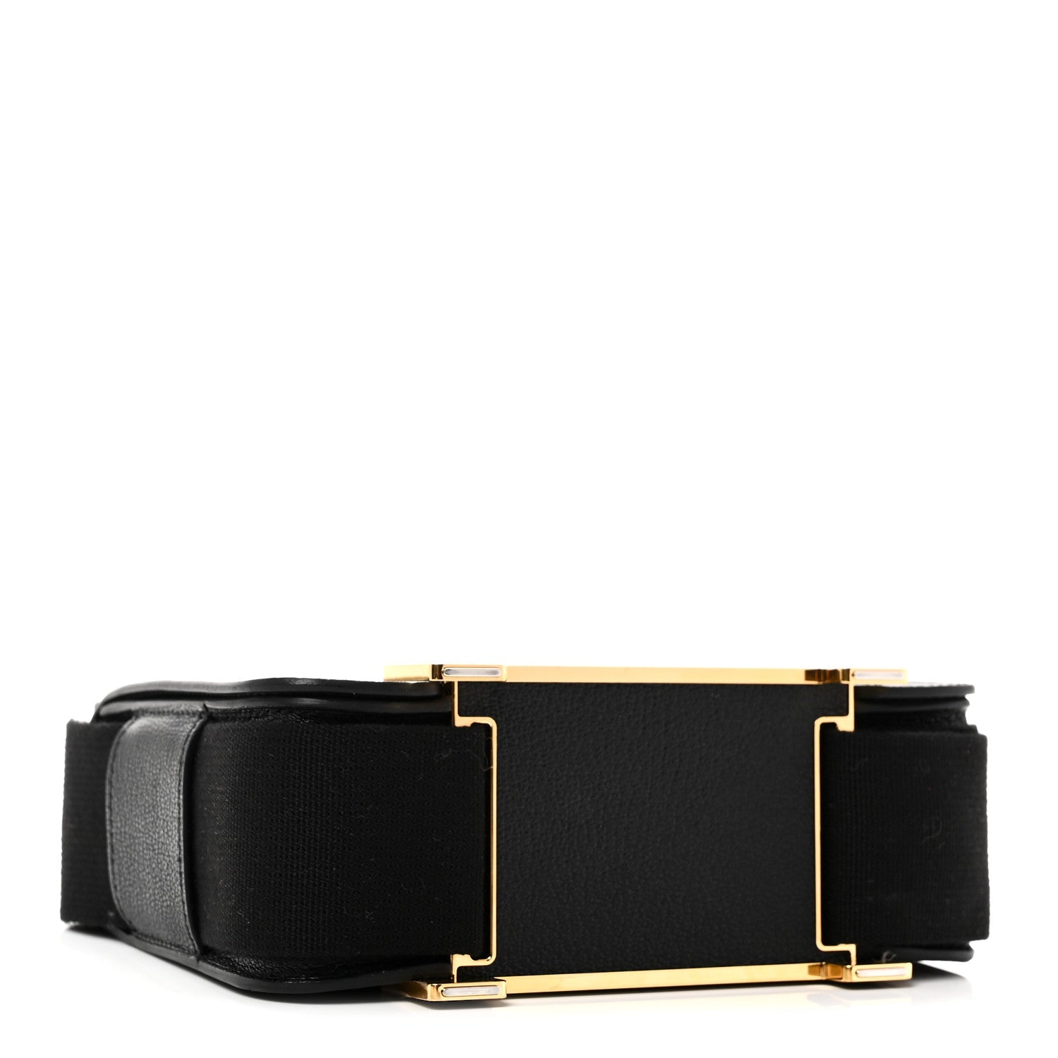 エルメス ゲタ Black シェーブルミゾール ゴールド金具 HERMES GETA BLACK CHEVRE MYSORE GOLD HARDWARE