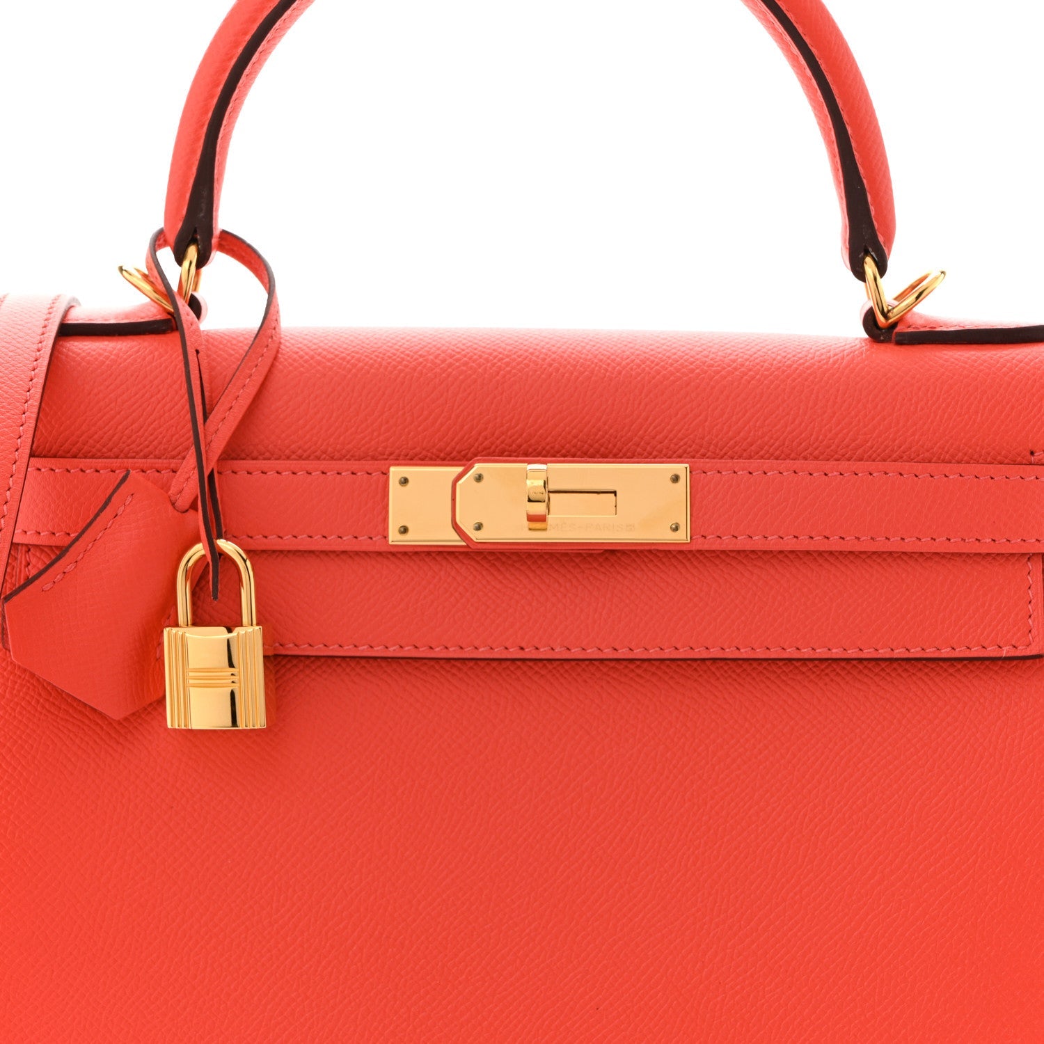 エルメス ケリー 28 外縫い Rose Jaipur エプソン ゴールド金具 HERMES KELLY 28 SELLIER ROSE JAIPUR EPSOM GOLD HARDWARE