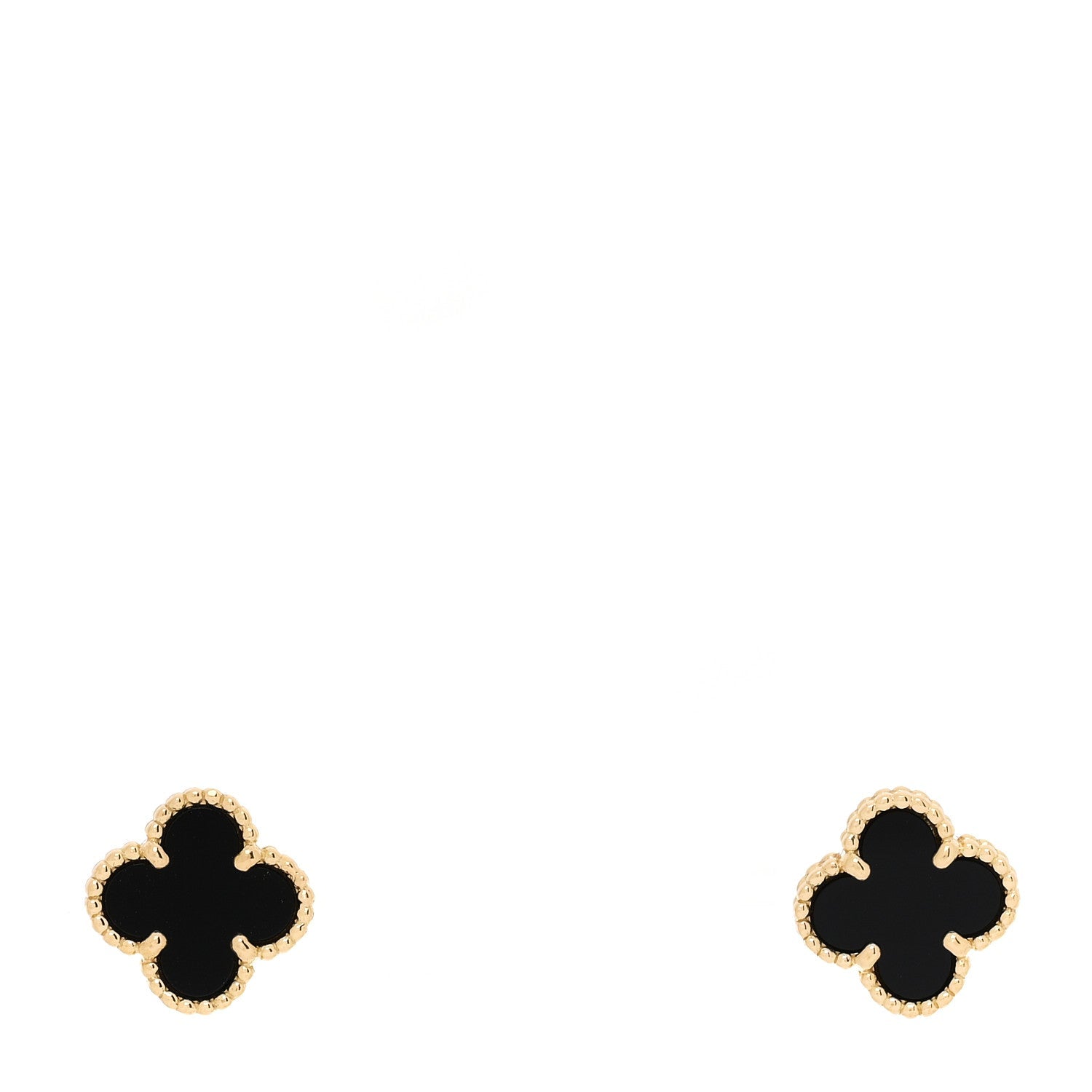 ヴァンクリーフ＆アーペル スウィートアルハンブラ ピアス ブラックオニキス 18K イエローゴールド VAN CLEEF & ARPELS SWEET ALHAMBRA EARRINGS BLACK ONYX 18K YELLOW GOLD
