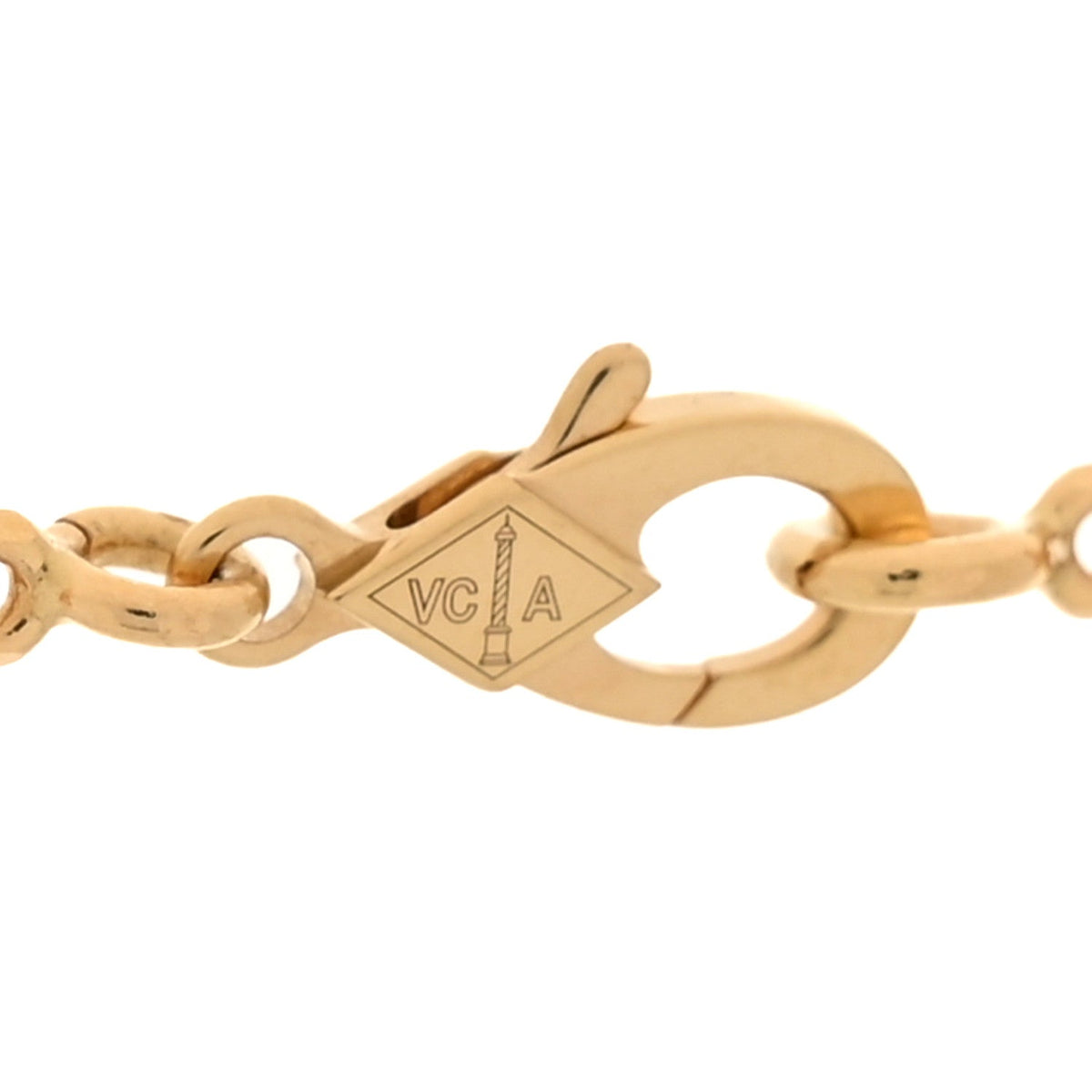 ヴァンクリーフ＆アーペル ヴィンテージアルハンブラ 10モチーフ ネックレス マザーオブパール 18K イエローゴールド VAN CLEEF & ARPELS VINTAGE ALHAMBRA 10 MOTIFS NECKLACE MOTHER OF PEARL 18K YELLOW GOLD