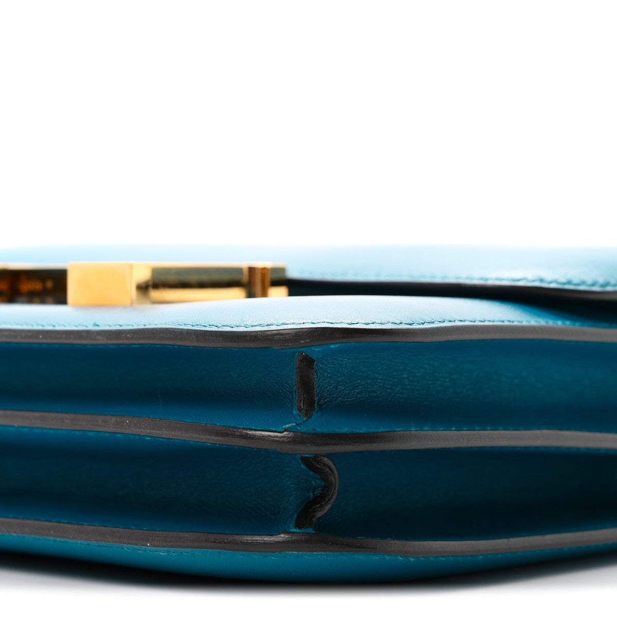 エルメス ミニコンスタンス 18 Bleu Izmir タデラクト ゴールド金具 HERMES MINI CONSTANCE 18 BLEU IZMIR TADELAKT GOLD HARDWARE