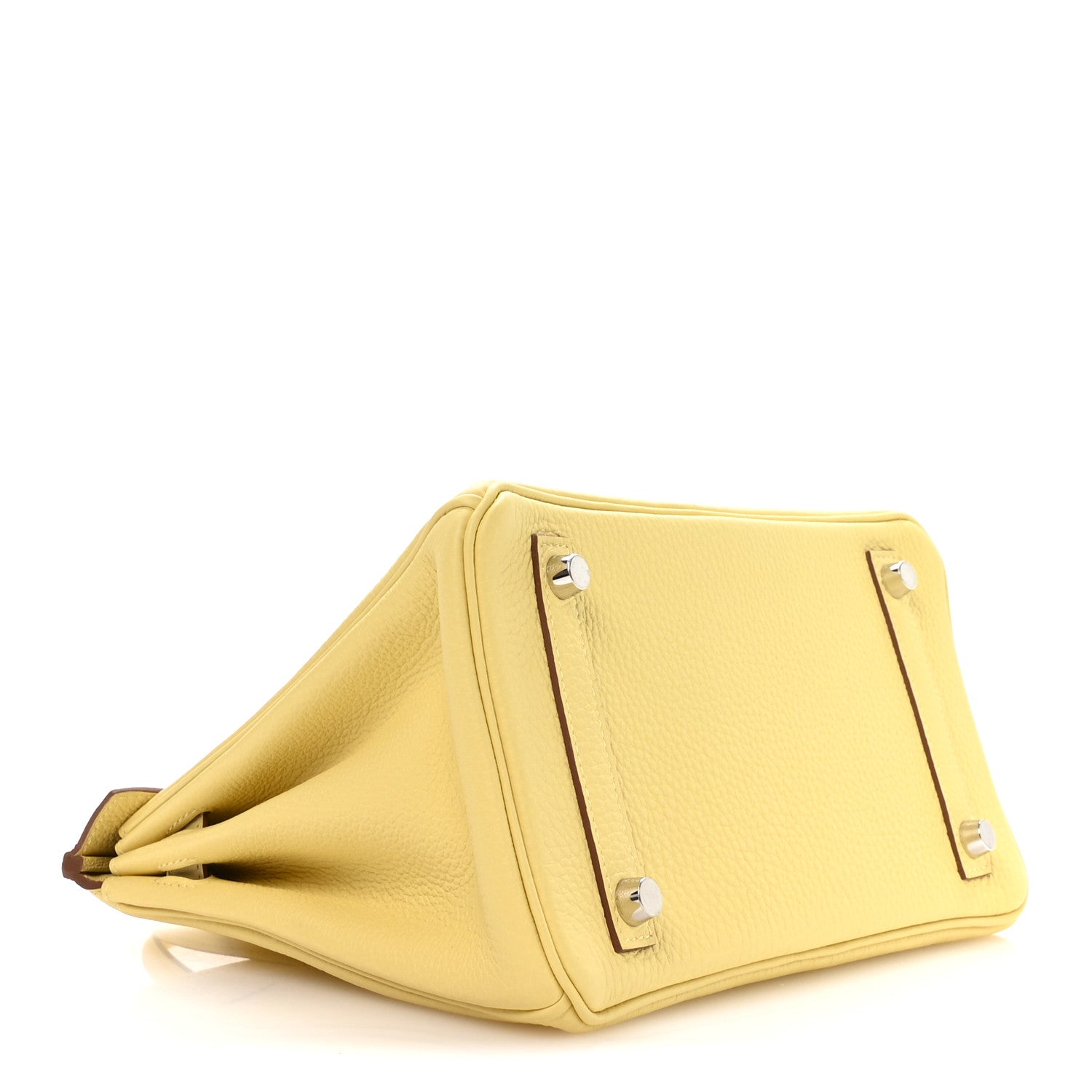 エルメス バーキン 25 Jaune Poussin トゴ シルバー金具 HERMES BIRKIN 25 JAUNE POUSSIN SILVER HARDWARE