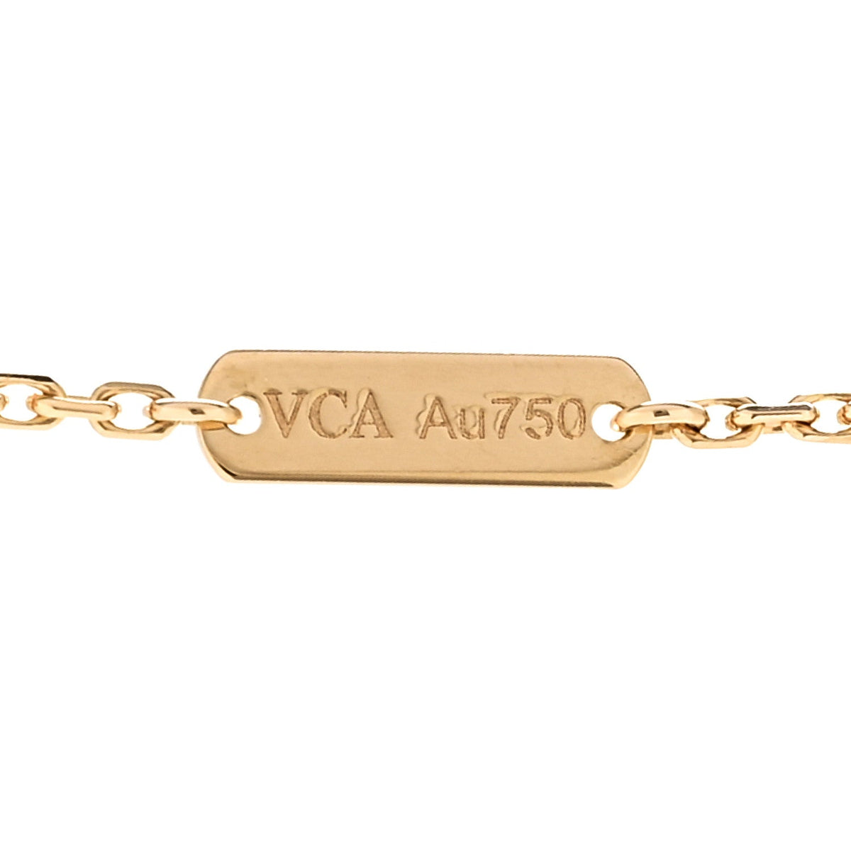 ヴァンクリーフ＆アーペル ヴィンテージアルハンブラ ペンダントネックレス カーネリアン 18K イエローゴールド VAN CLEEF & ARPELS VINTAGE ALHAMBRA PENDANT NECKLACE CARNELIAN 18K YELLOW GOLD