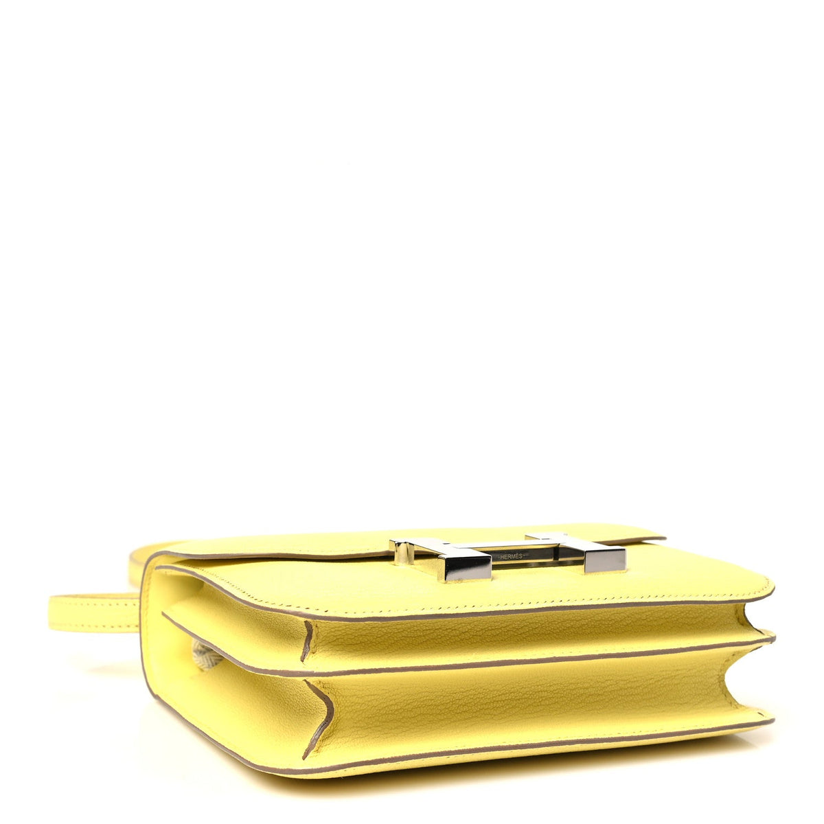 エルメス ミニコンスタンス 18 Limoncello シェーブルミゾール シルバー金具 HERMES MINI CONSTANCE 18 LIMONCELLO CHEVRE MYSORE SILVER HARDWARE