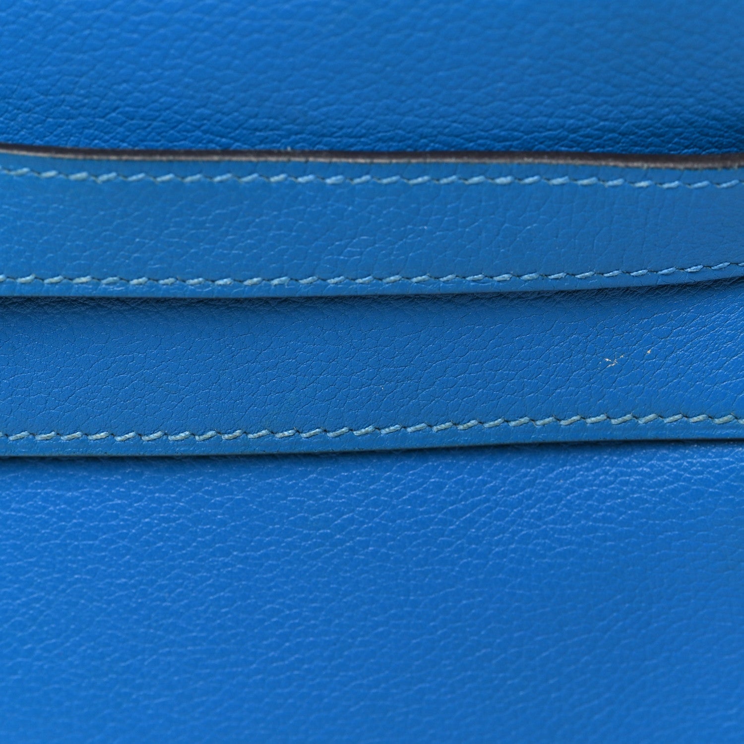 エルメス ケリー32 内縫い Bleu Zanzibar エバーカラー ゴールド金具 HERMES KELLY32 RETOURNE BLEU ZANZIBAR EVERCOLOR GOLD HARDWARE