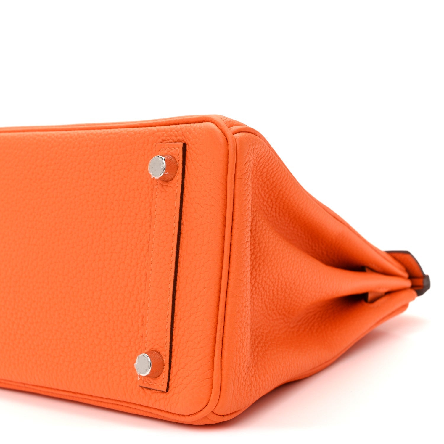 エルメス バーキン 25 Orange Minium トゴ シルバー金具 HERMES BIRKIN 25 ORANGE MINIUM TOGO SILVER HARDWARE